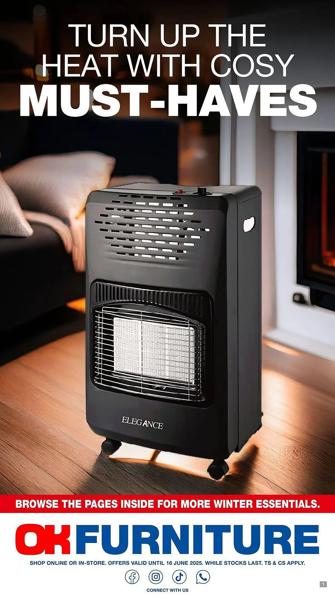 OK Furniture catalogue from 8 May to 14 May 2025 - Catalogue Page 1