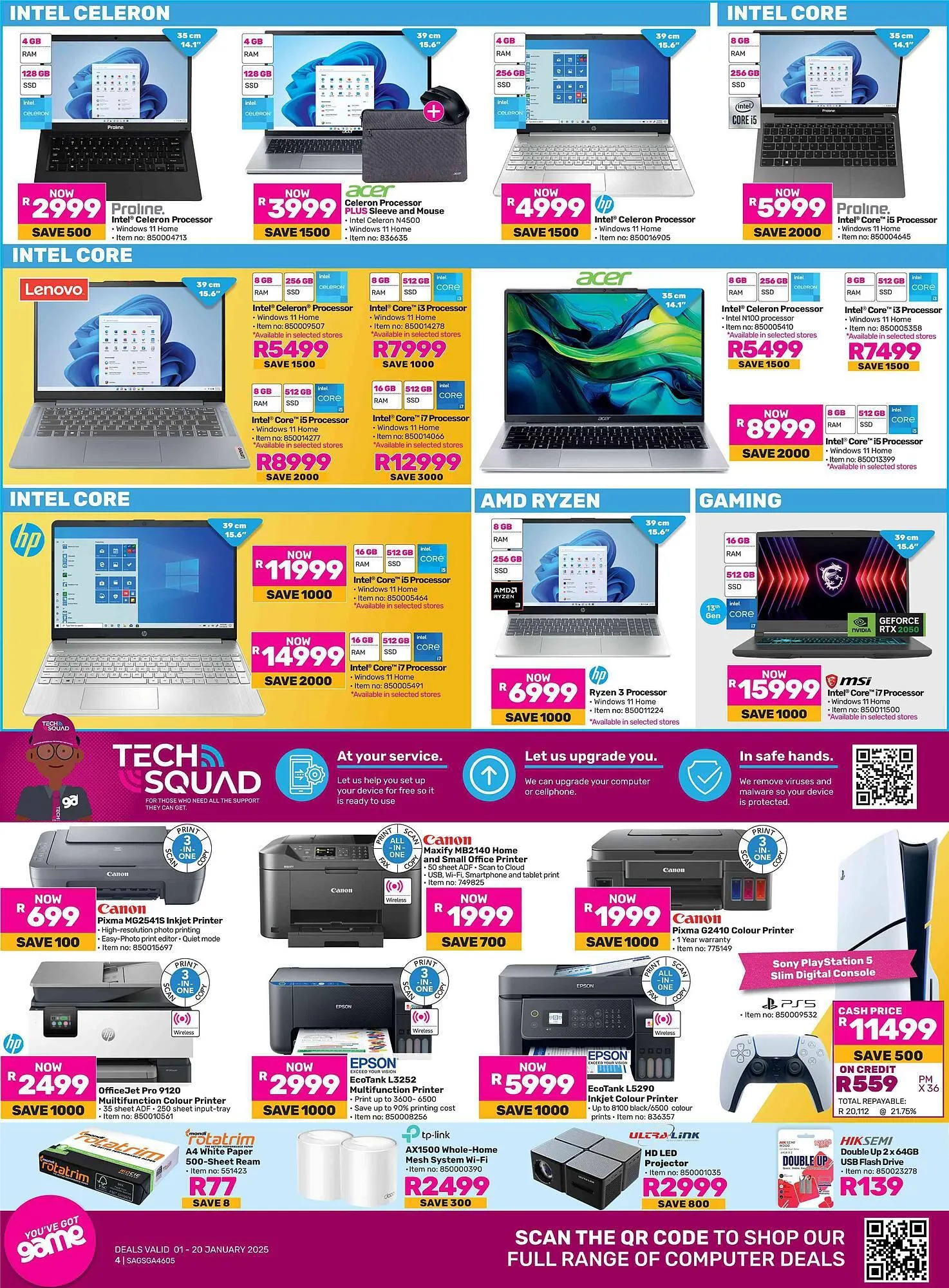 Game catalogue from 1 January to 20 January 2025 - Catalogue Page 4