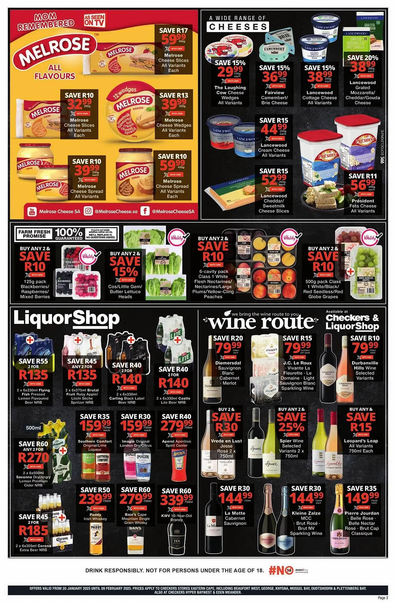 Checkers catalogue from 20 January to 9 February 2025 - Catalogue Page 3