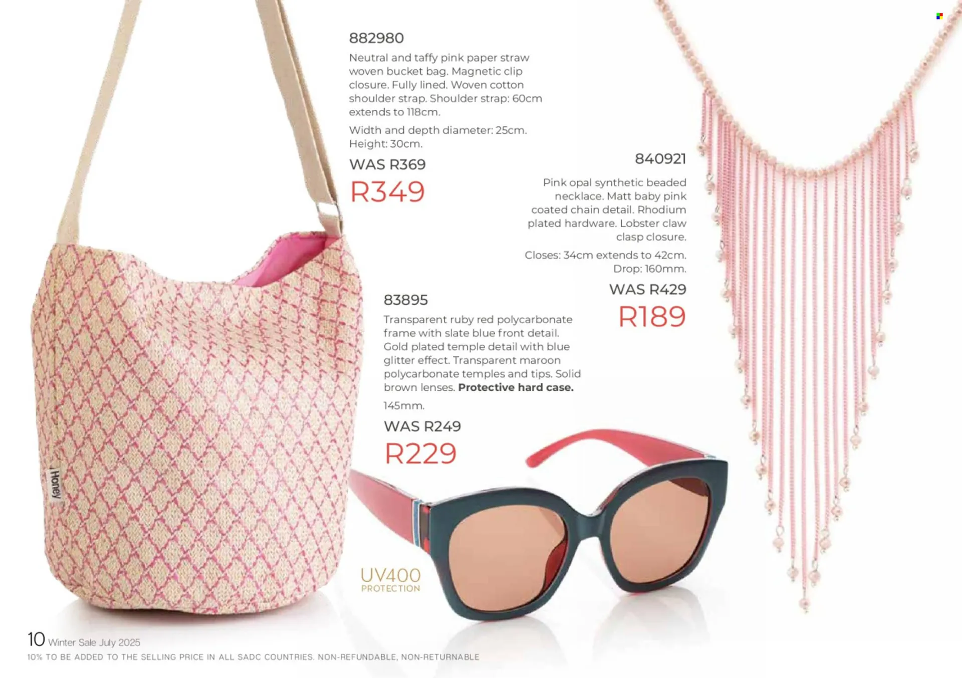 Honey Fashion Accessories catalogue from 20 July to 28 July 2025 - Catalogue Page 12