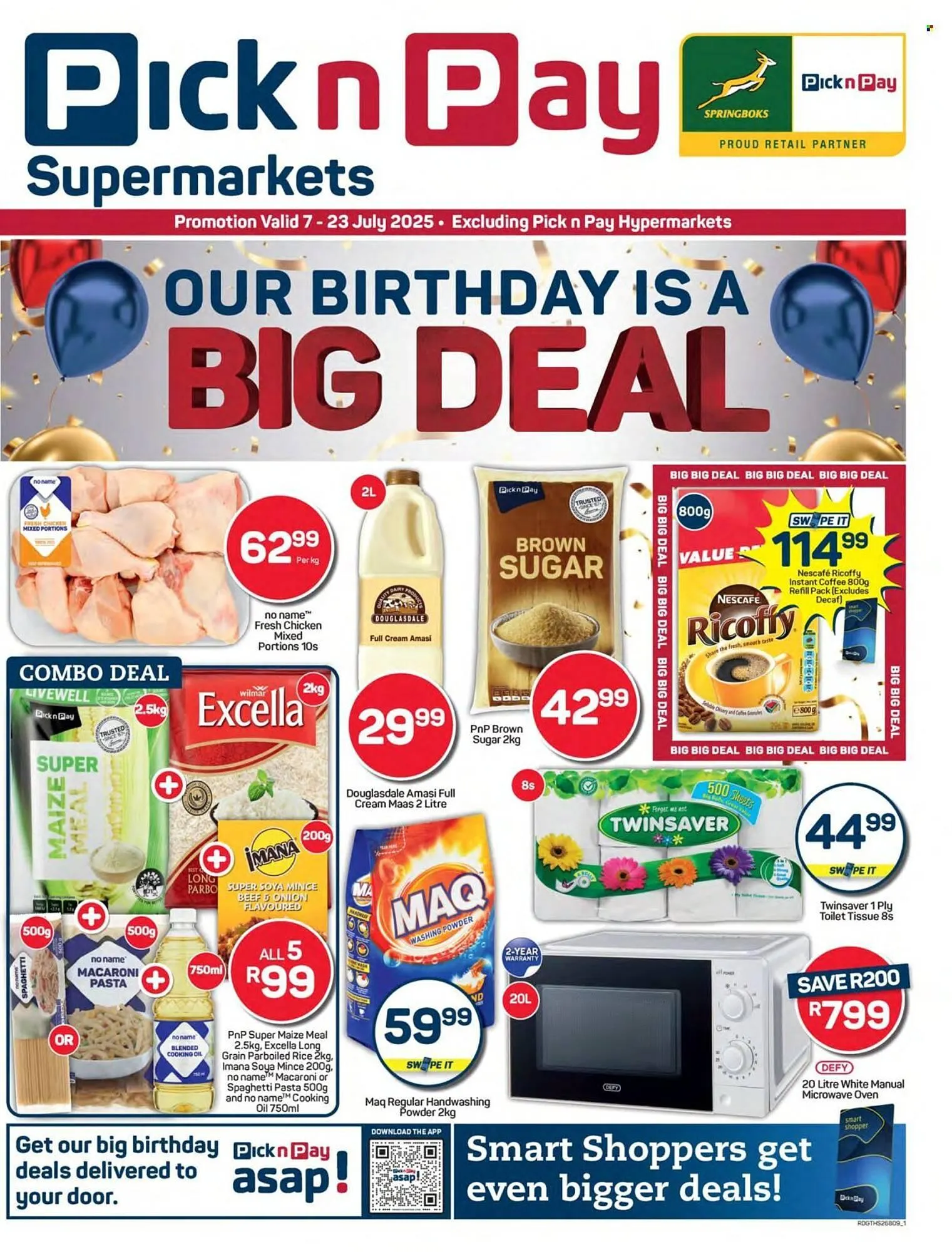 Pick n Pay catalogue from 7 July to 23 July 2025 - Catalogue Page 1