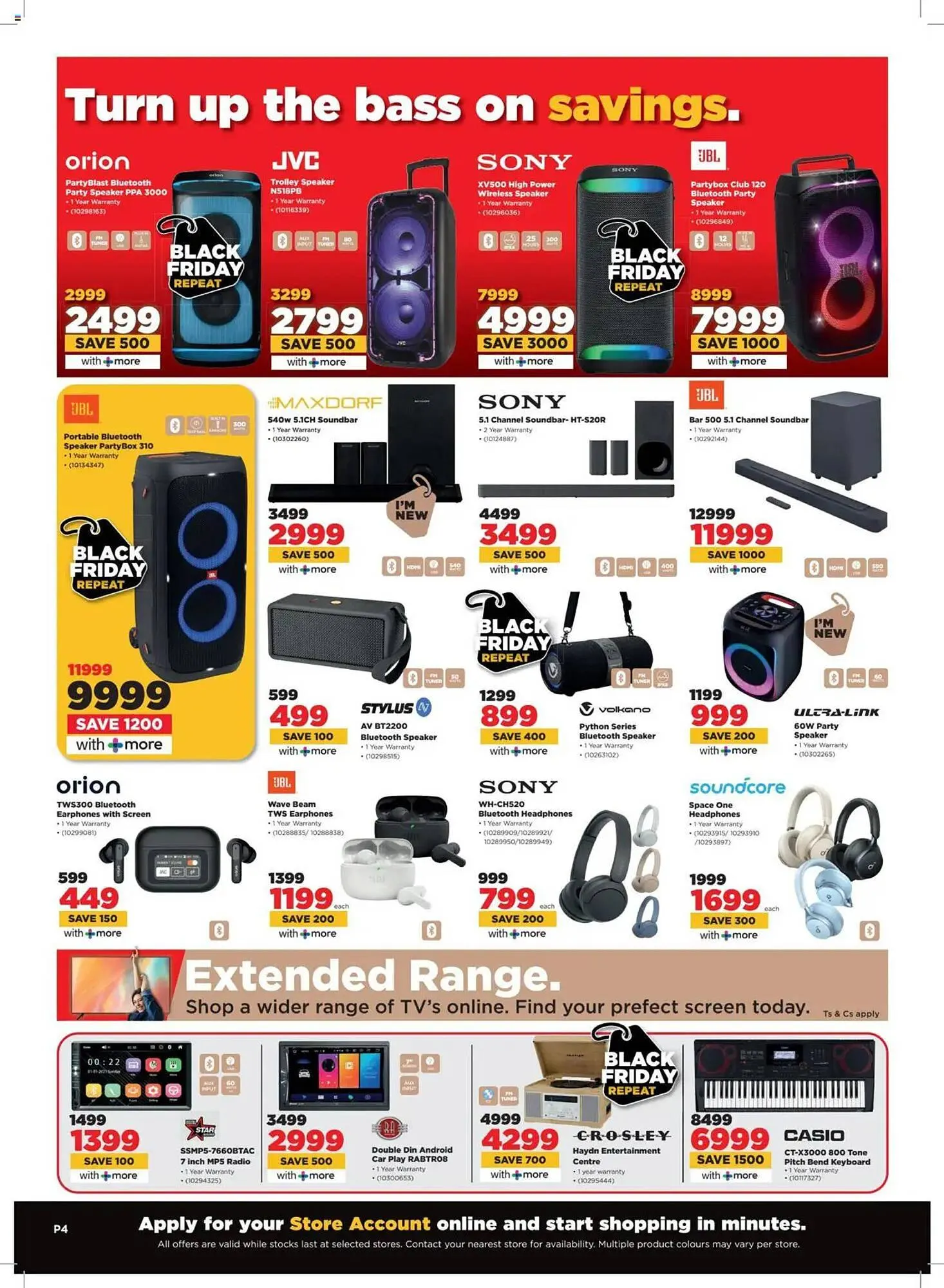 HiFi Corp catalogue from 3 March to 16 March 2025 - Catalogue Page 4
