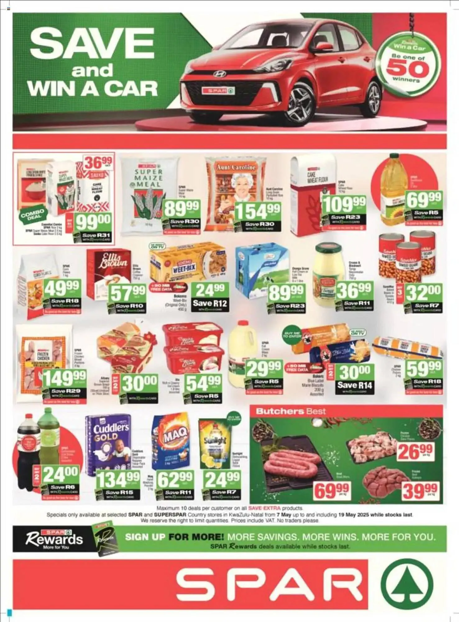 KwikSpar catalogue from 7 May to 19 May 2025 - Catalogue Page 1