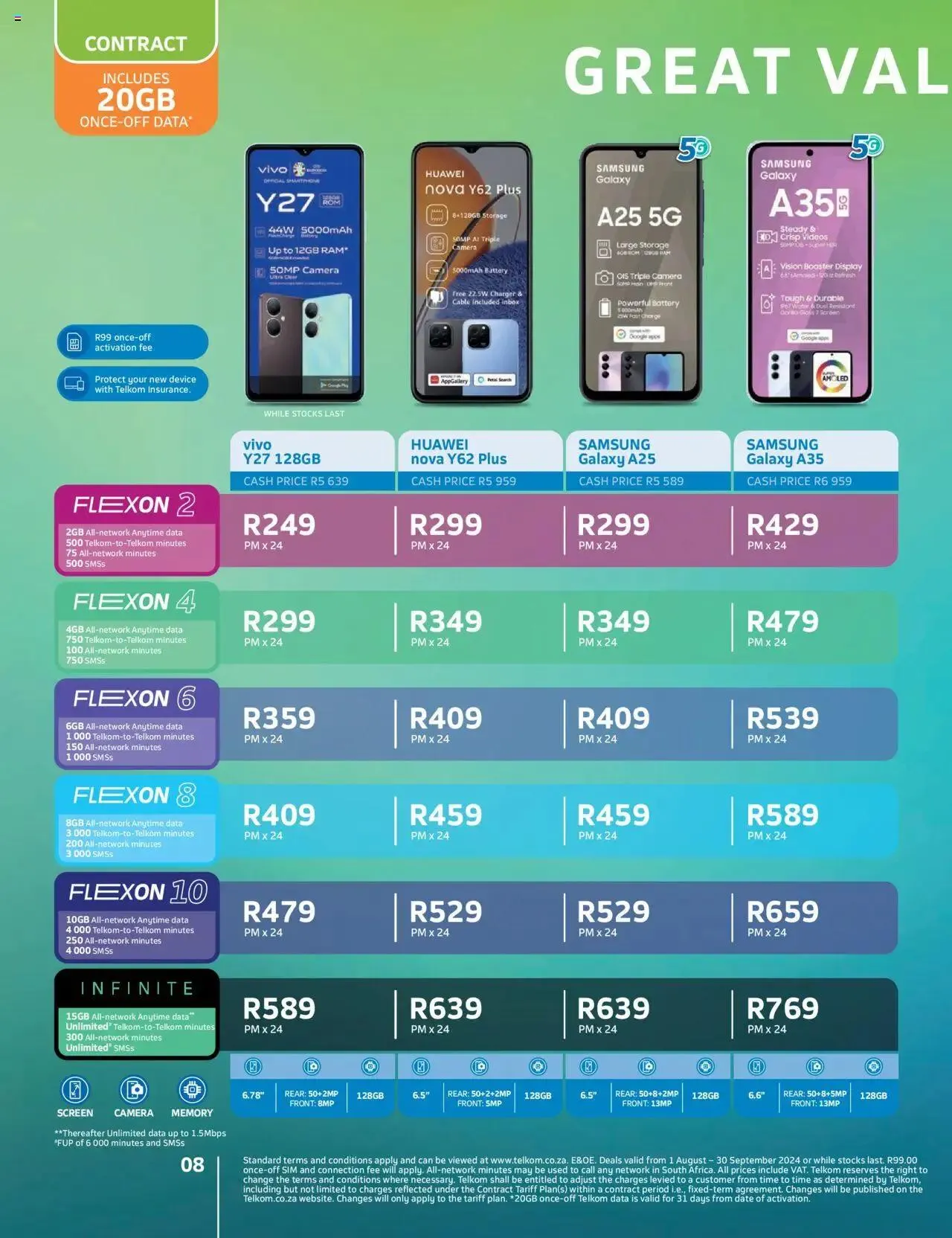 Telkom Deals from 1 August to 30 September 2024 - Catalogue Page 8