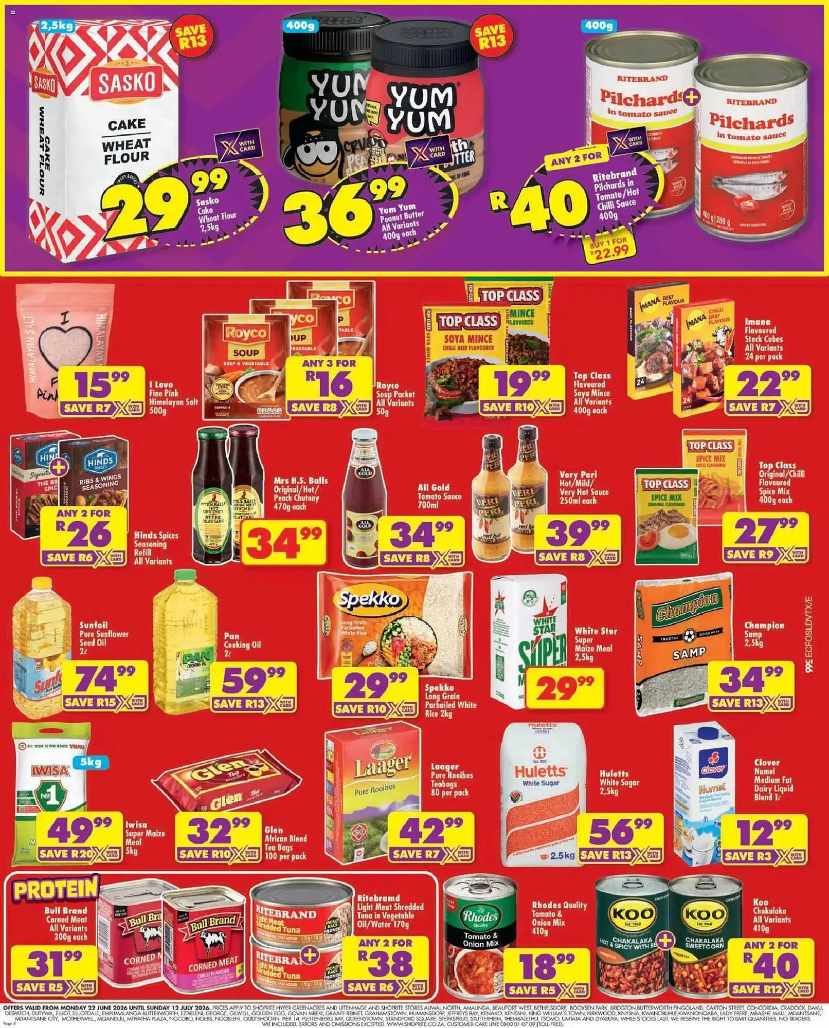 Shoprite catalogue from 22 June to 12 July 2026 - Catalogue Page 8