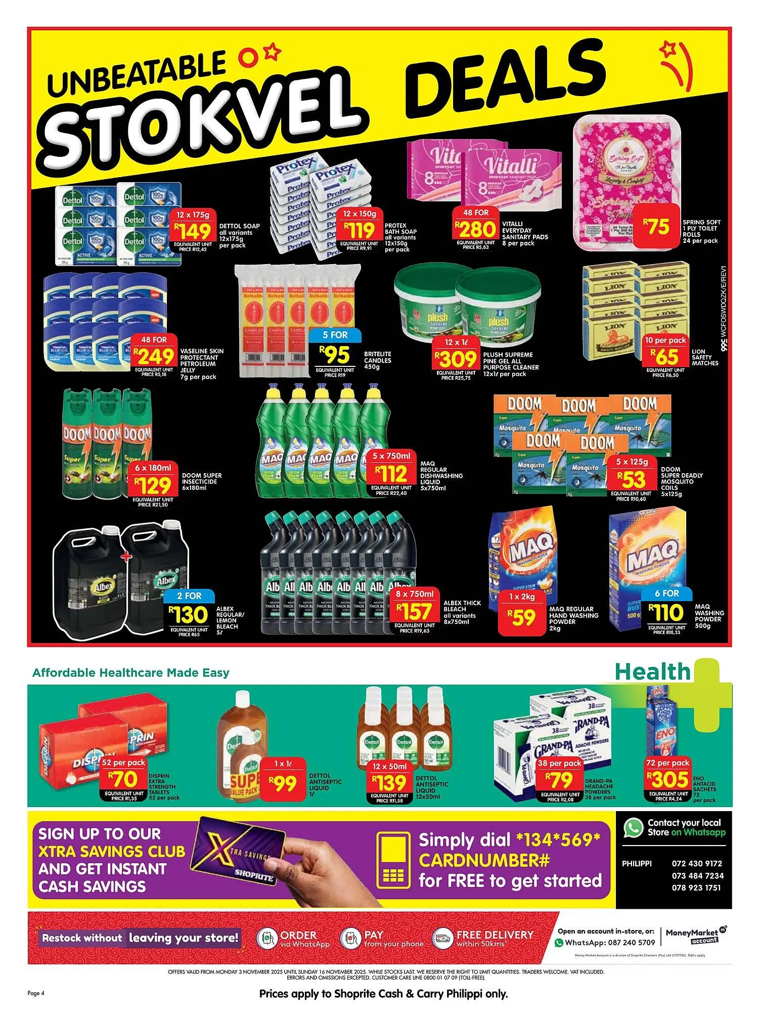 Shoprite catalogue from 3 November to 16 November 2025 - Catalogue Page 8