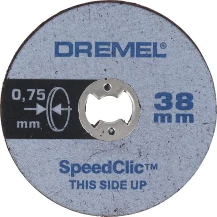 Dremel SpeedClic Steel Cutting Disc 38x3.2mm Thin ( 5) SC409