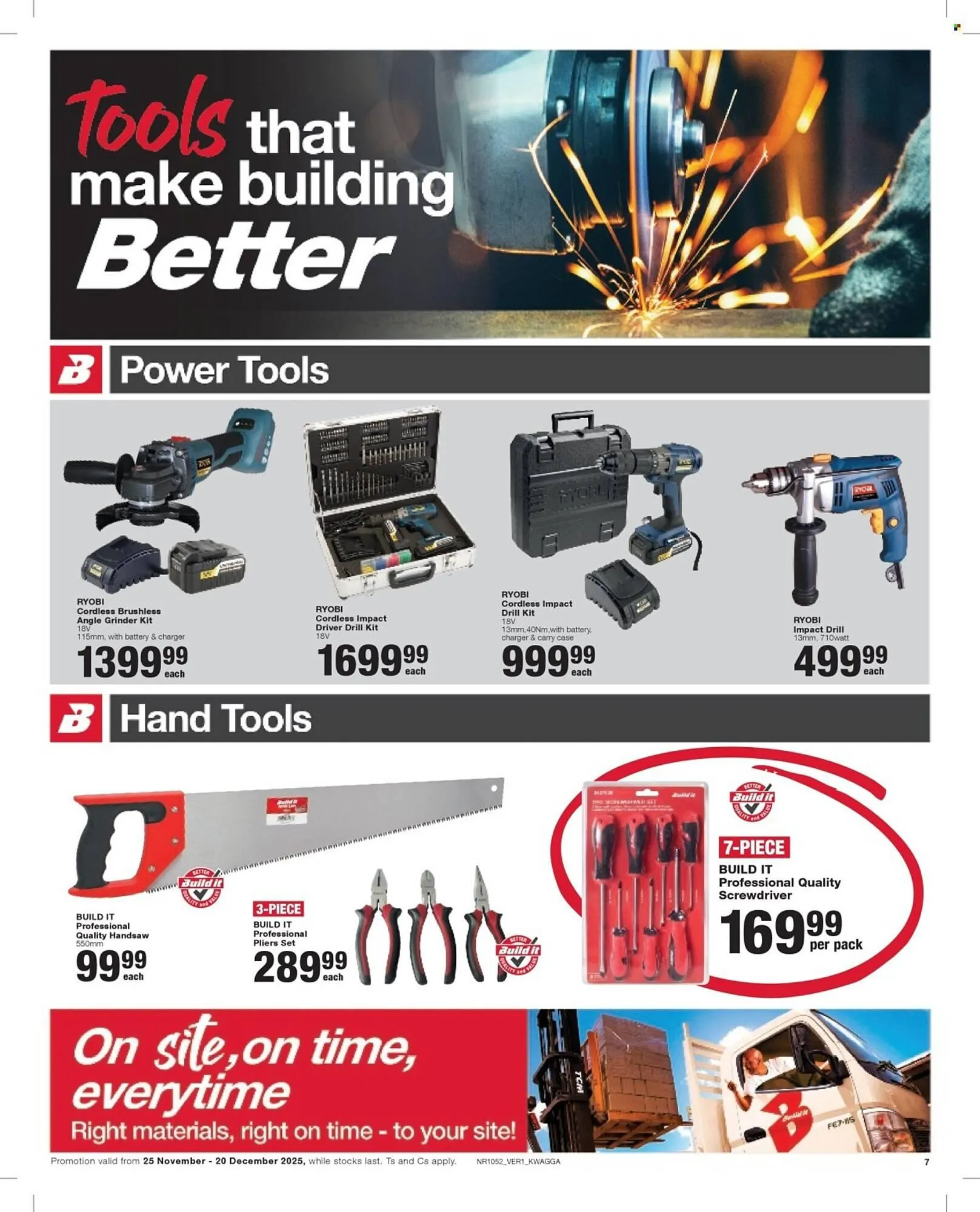 Build It catalogue from 25 November to 20 December 2025 - Catalogue Page 7