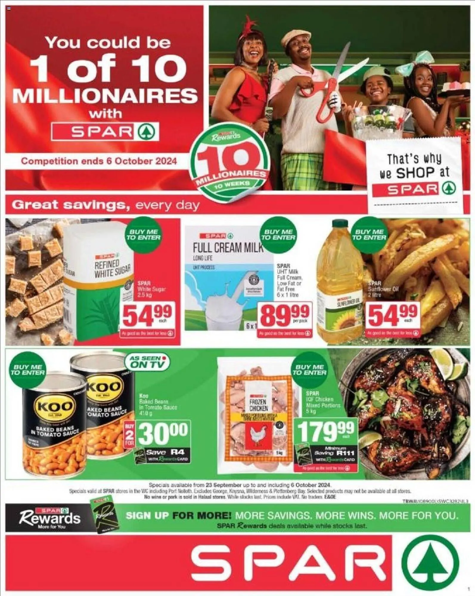 Spar catalogue from 23 September to 6 October 2024 - Catalogue Page 1