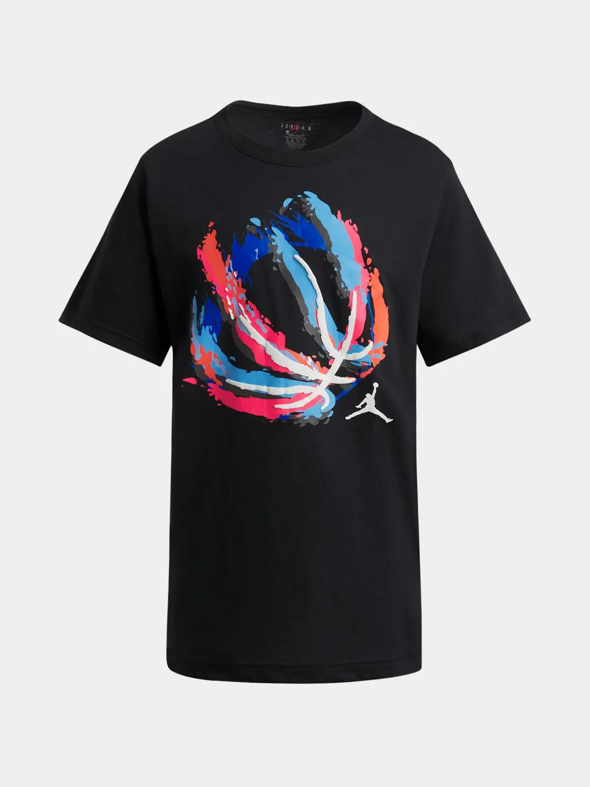 Jordan Unisex Basketball Fire Black T-Shirt