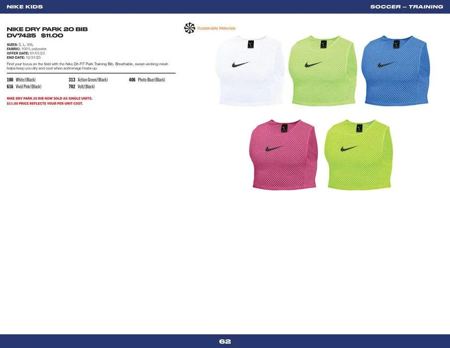 Nike Kids from 14 June to 31 December 2024 - Catalogue Page 62