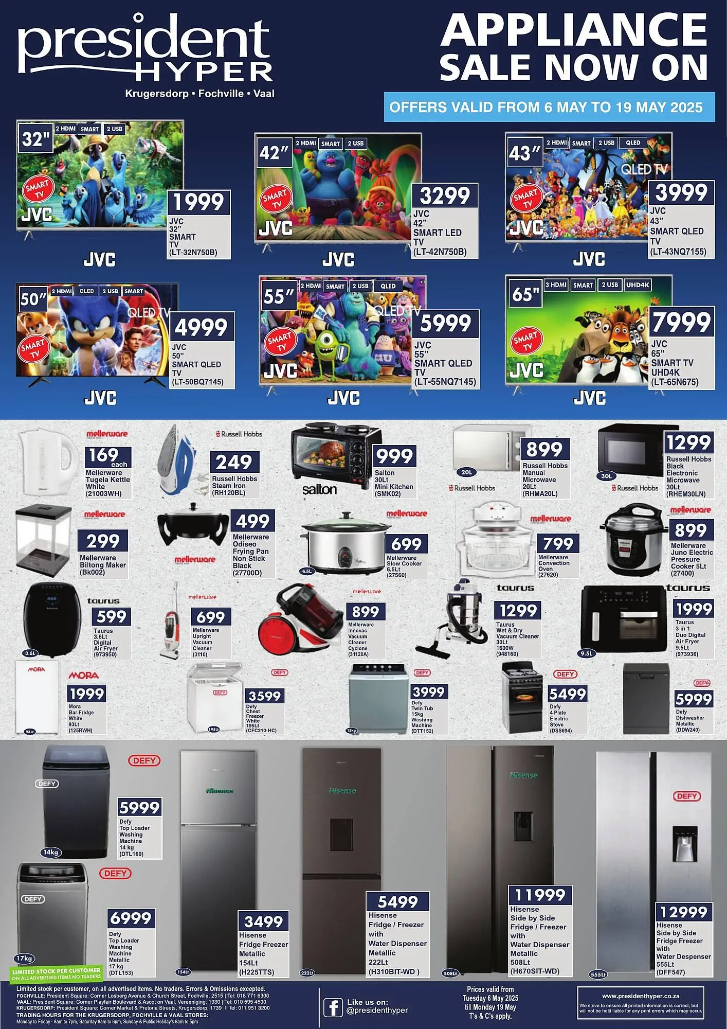 President Hyper catalogue from 6 May to 19 May 2025 - Catalogue Page 1