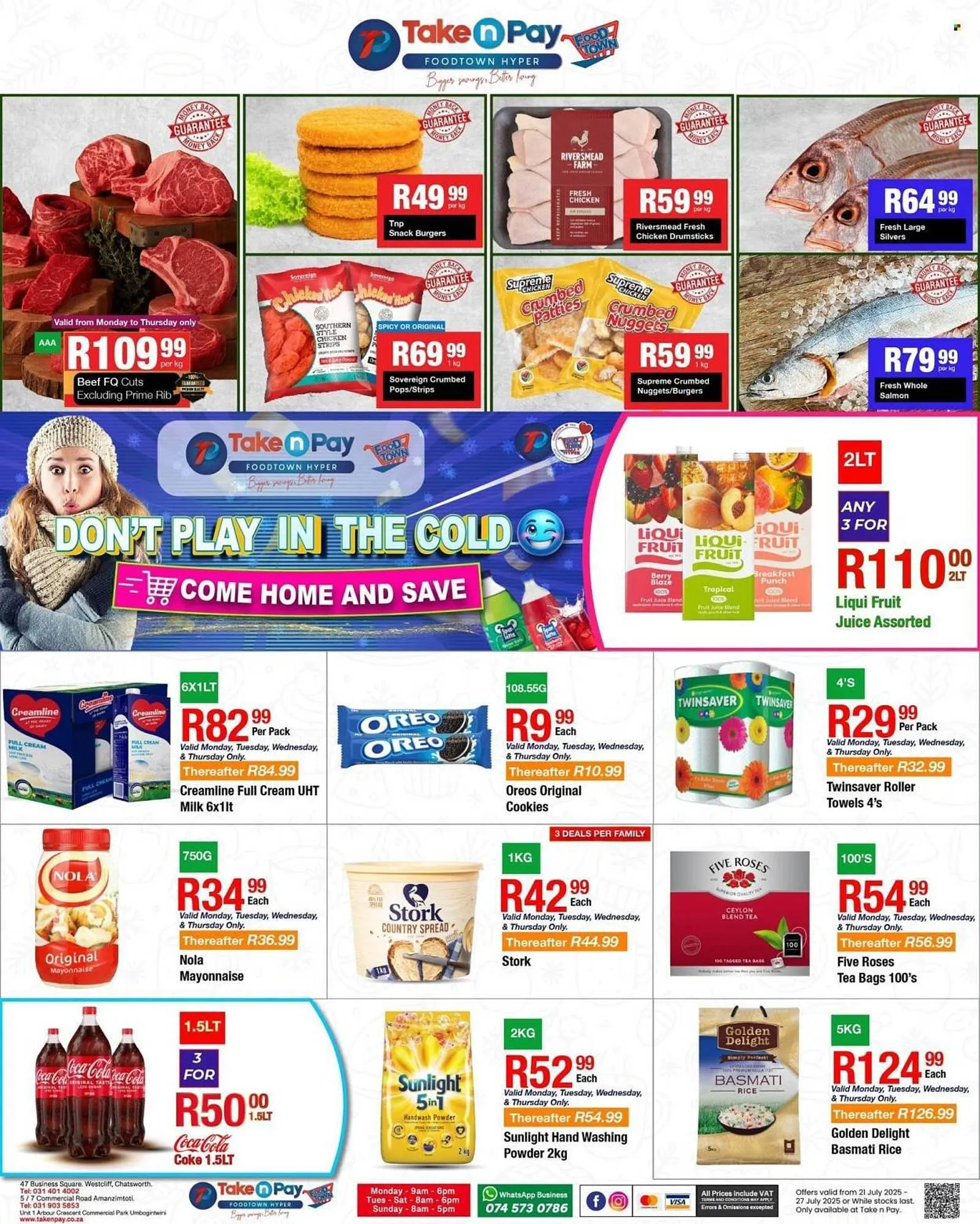 Take 'n Pay catalogue from 21 July to 27 July 2025 - Catalogue Page 1