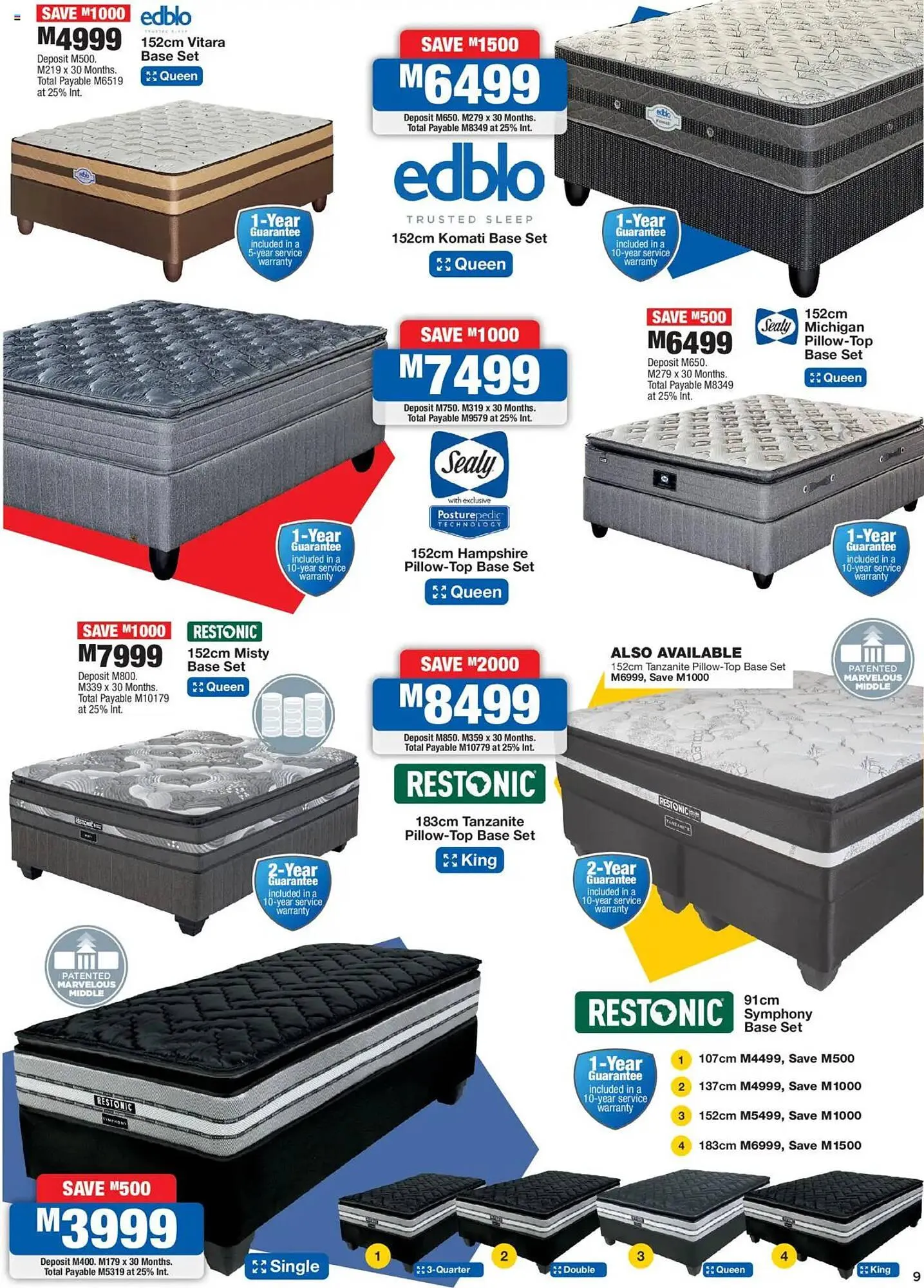 OK Furniture catalogue from 24 March to 6 April 2025 - Catalogue Page 9