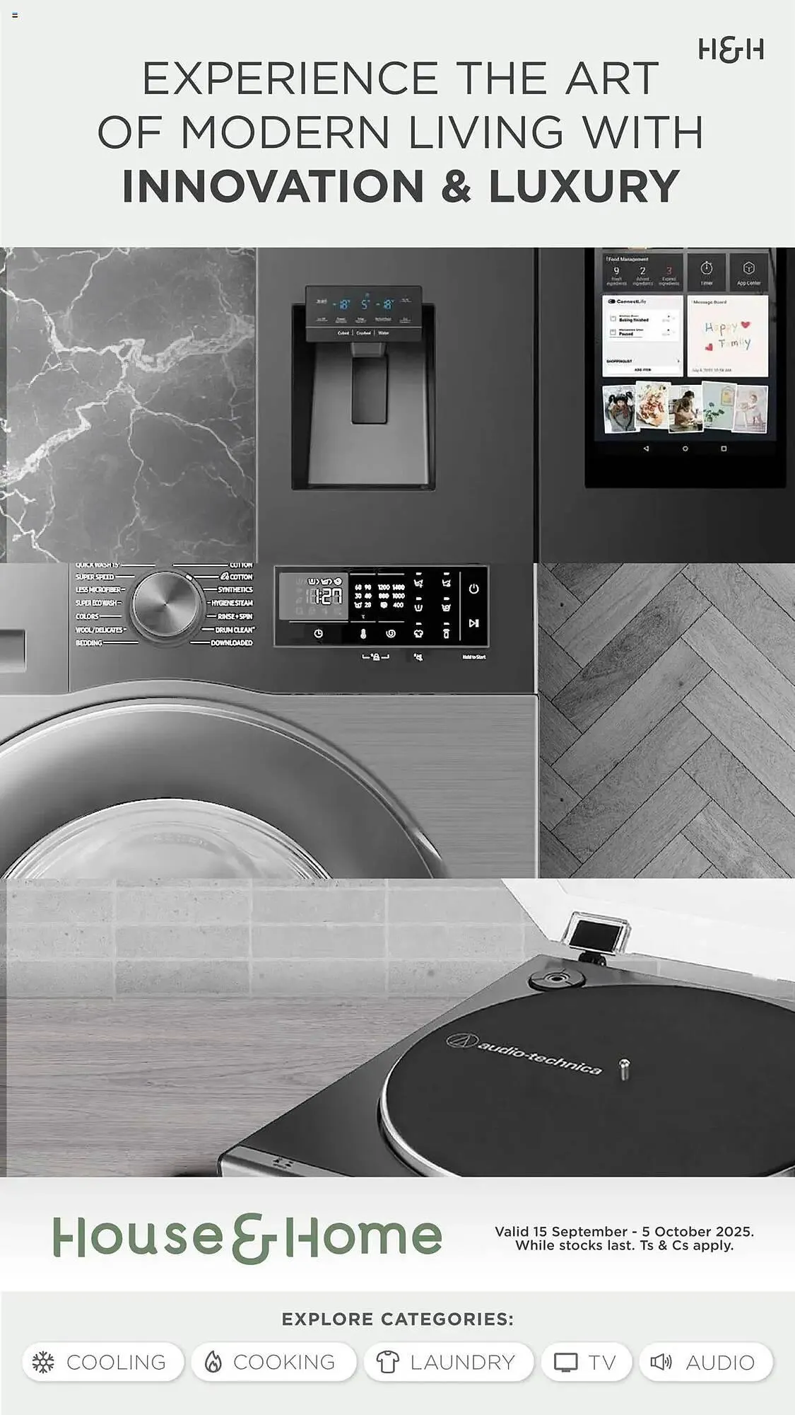 House & Home catalogue from 15 September to 5 October 2025 - Catalogue Page 1