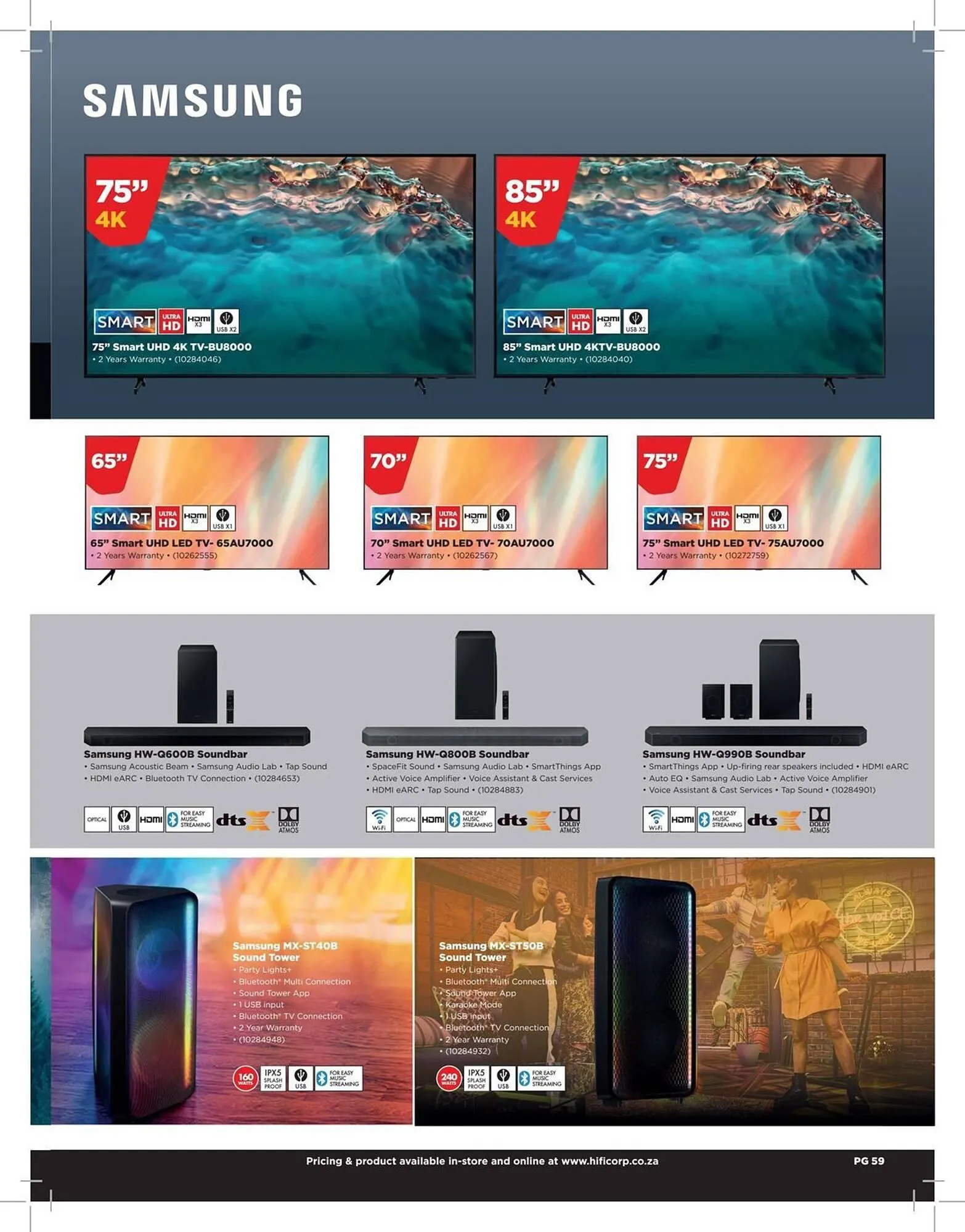 HiFi Corp catalogue from 24 September to 31 October 2025 - Catalogue Page 59