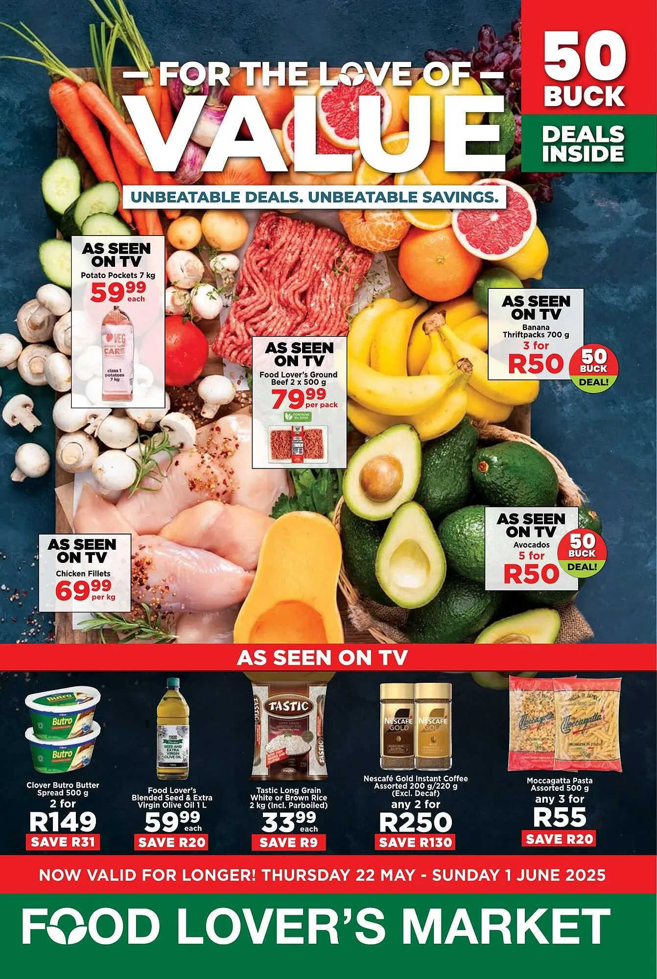 Food Lover's Market catalogue from 21 May to 1 June 2025 - Catalogue Page 1