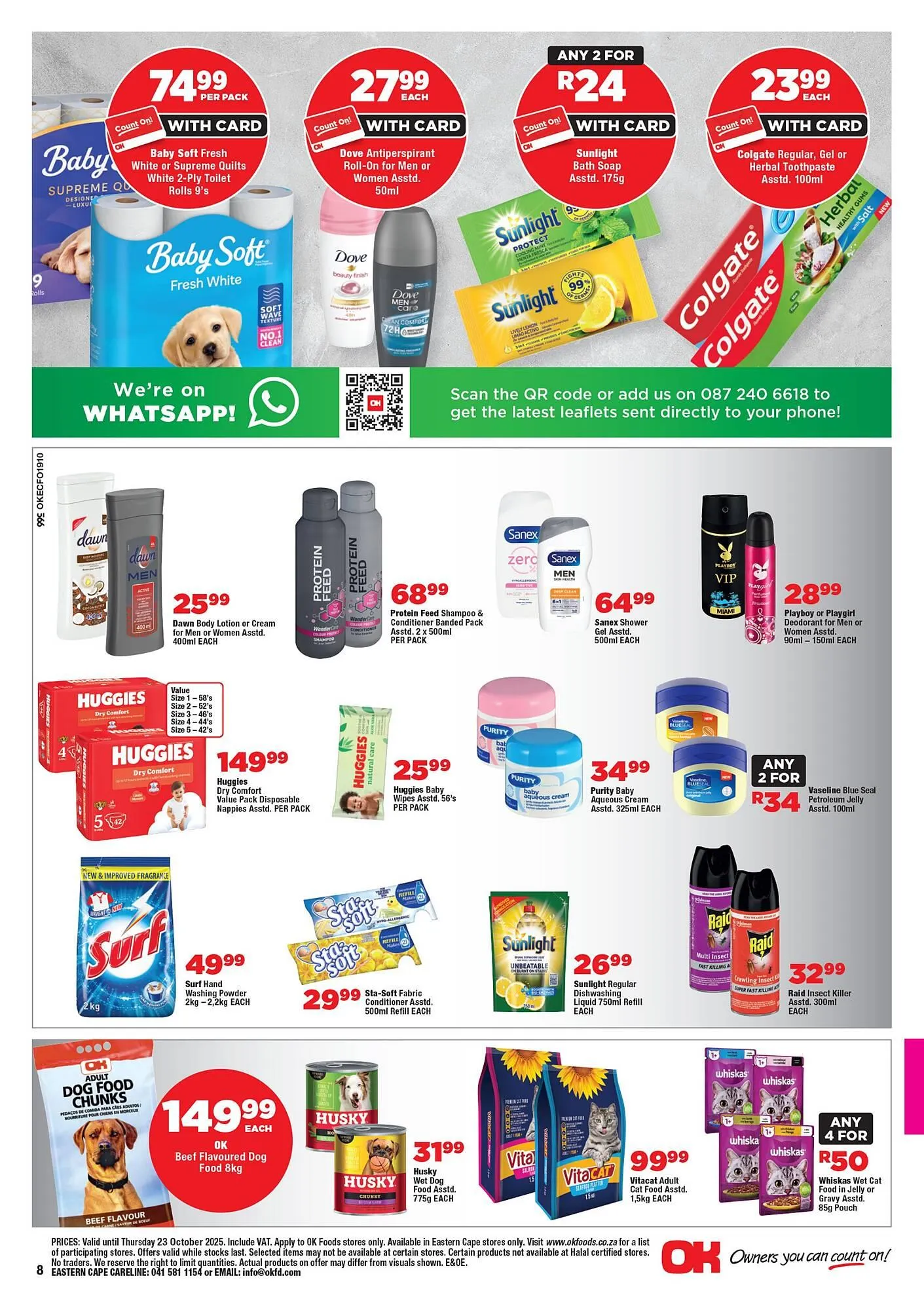 OK Foods catalogue from 15 October to 23 October 2025 - Catalogue Page 8