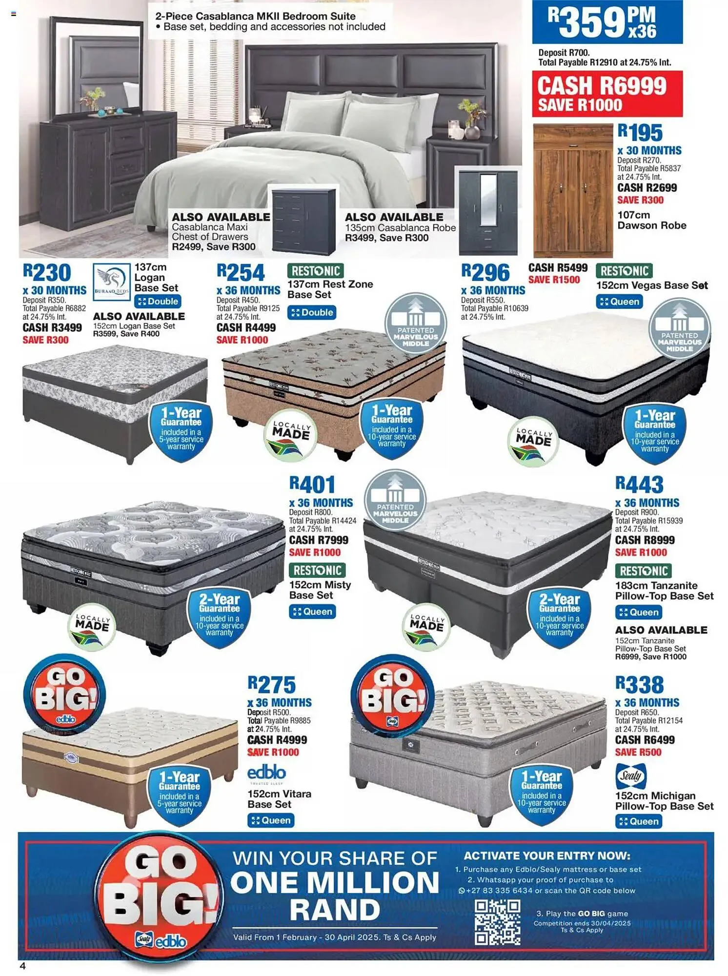 OK Furniture catalogue from 3 February to 16 February 2025 - Catalogue Page 4