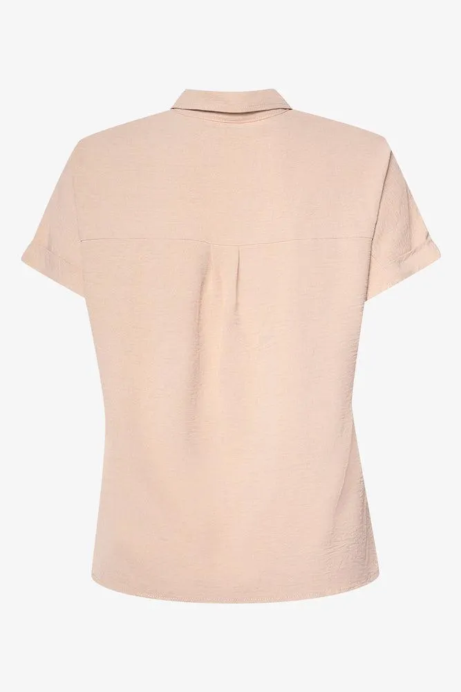 Utility Short Sleeve Shirt Natural