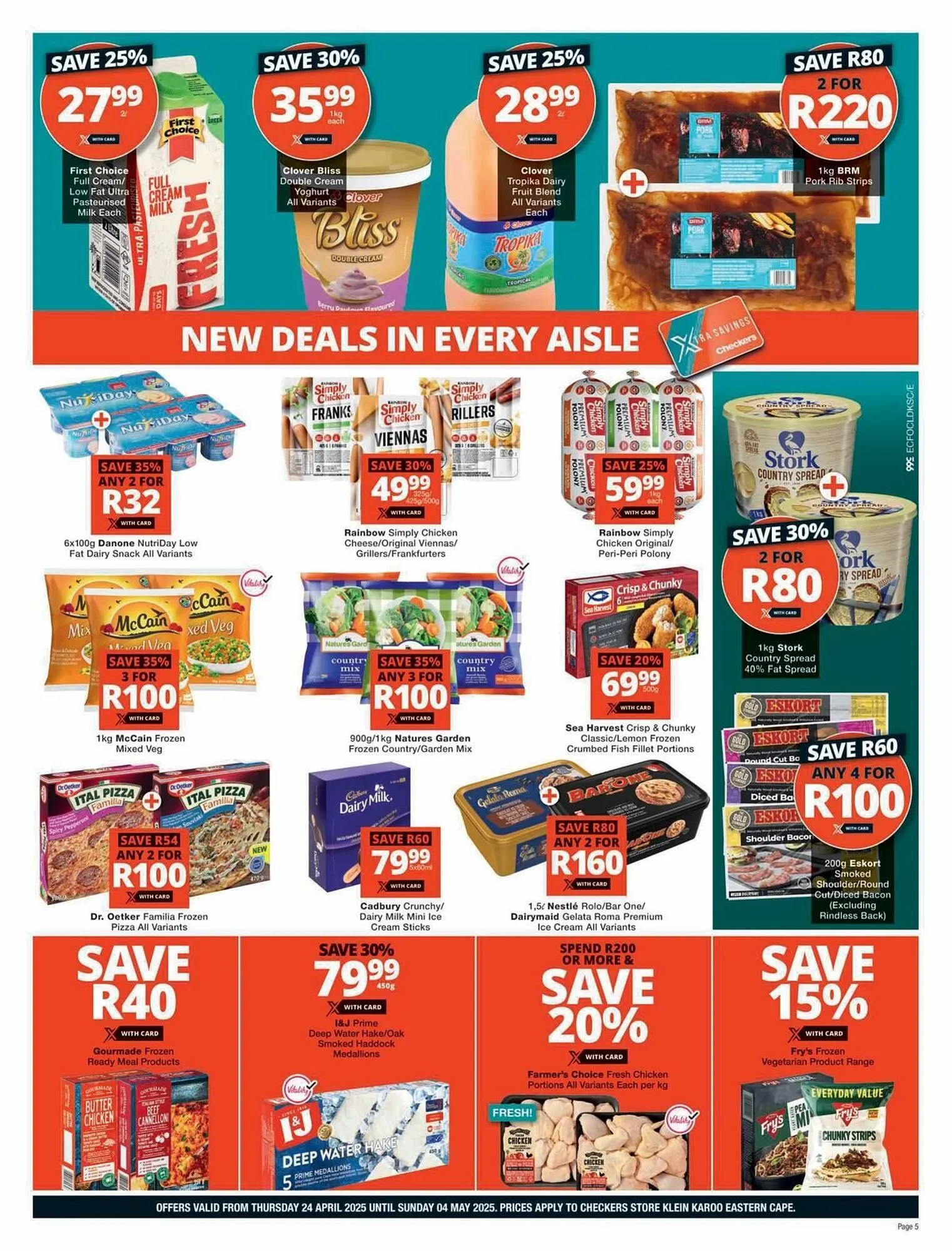Checkers catalogue from 24 April to 4 May 2025 - Catalogue Page 5