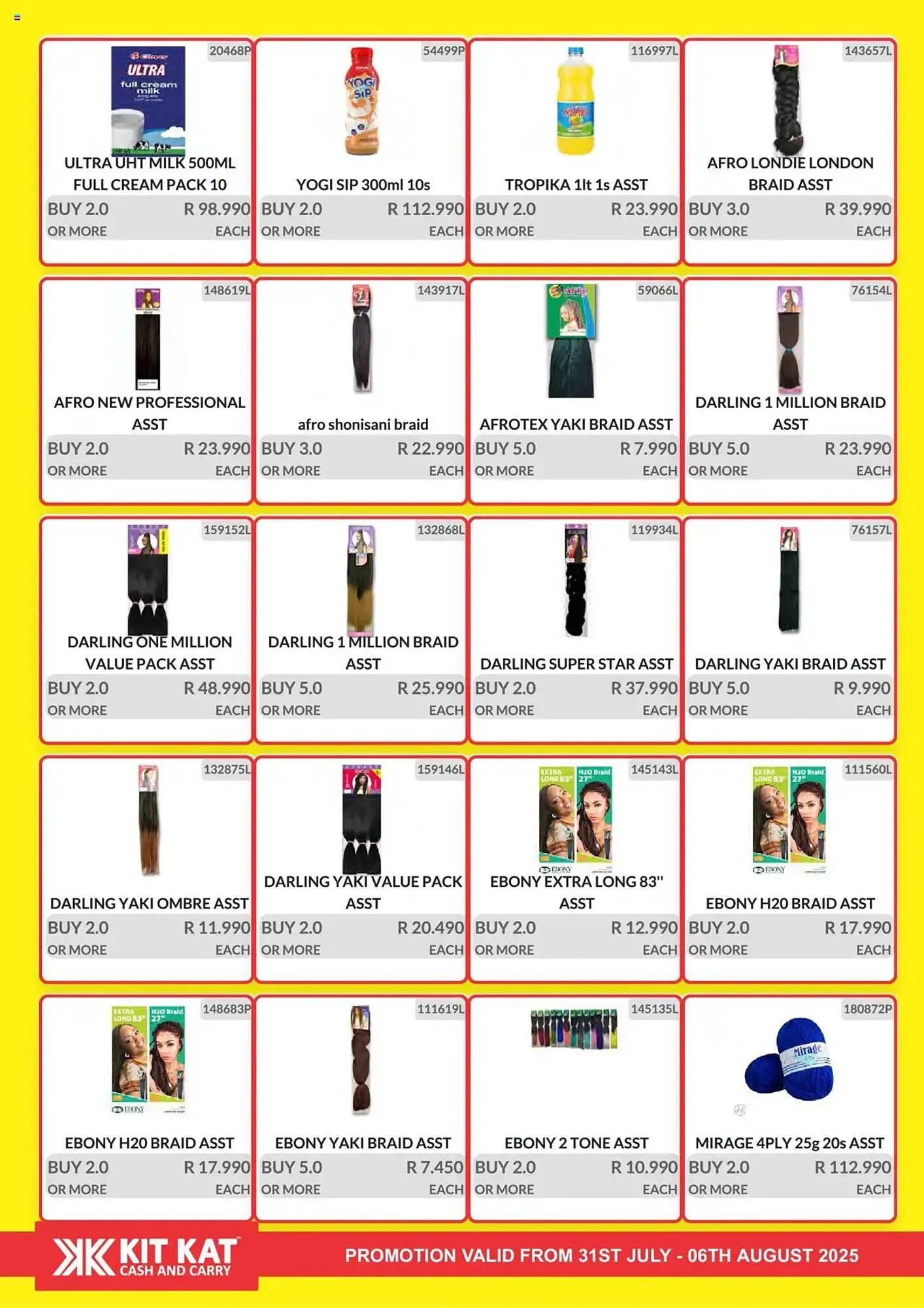 KitKat Cash and Carry catalogue from 31 July to 6 August 2025 - Catalogue Page 13