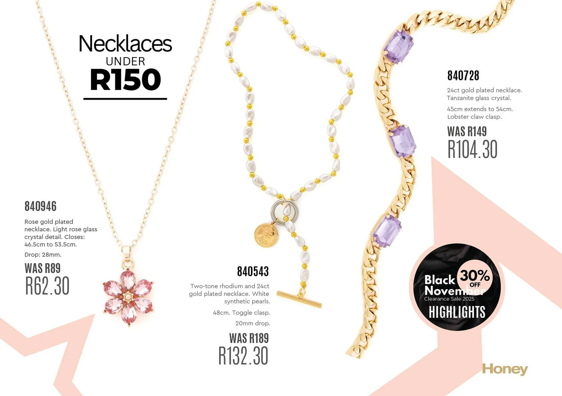 Honey Fashion Accessories catalogue from 13 November to 19 November 2025 - Catalogue Page 2