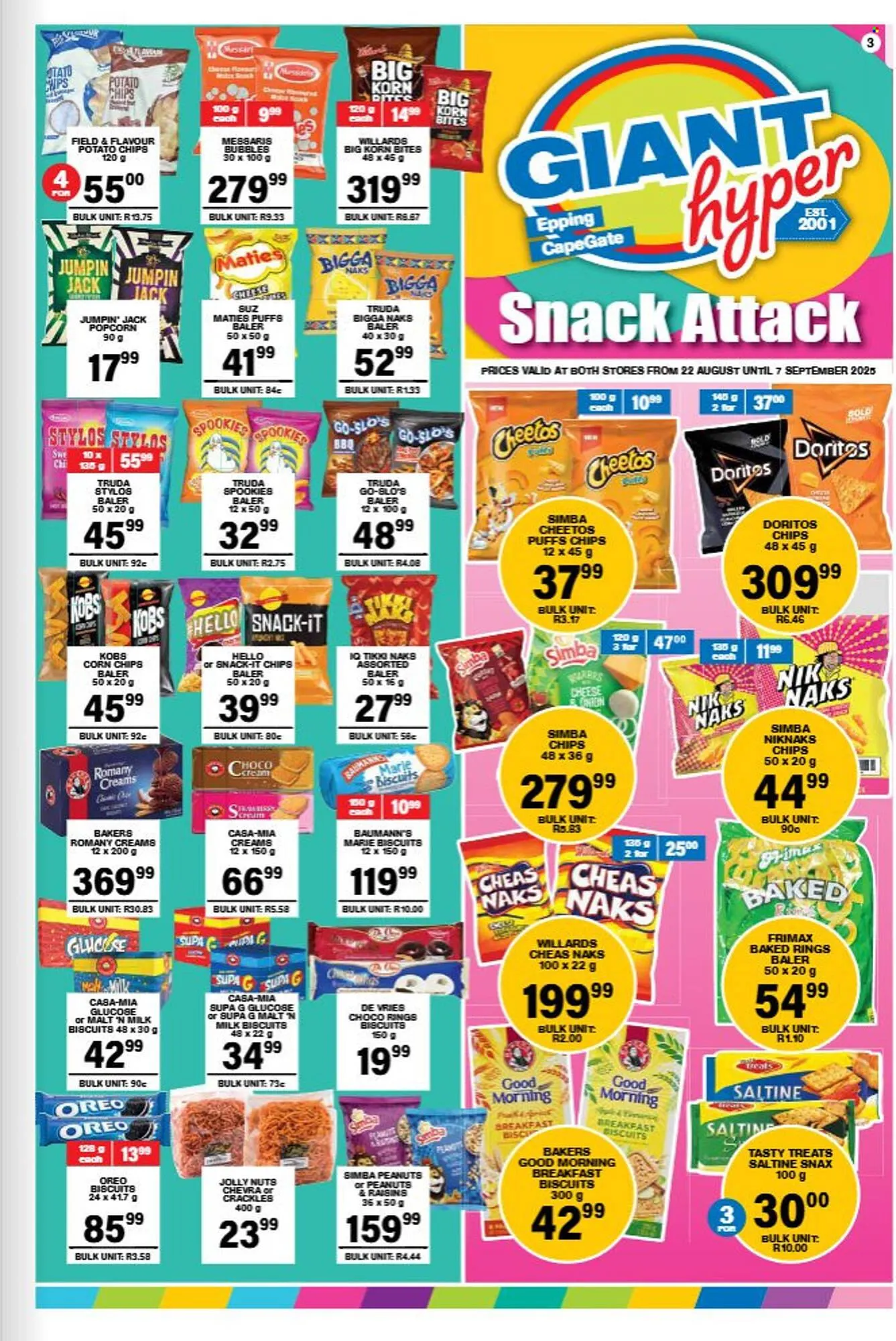 Giant Hyper catalogue from 22 August to 13 September 2025 - Catalogue Page 3