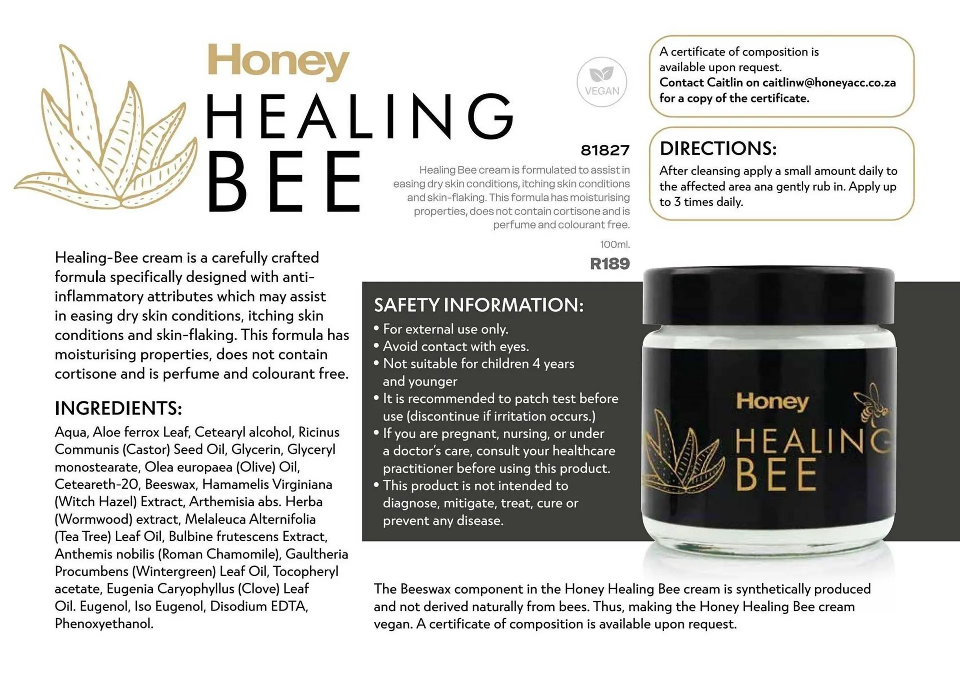 Honey Fashion Accessories catalogue from 1 October to 7 October 2025 - Catalogue Page 100