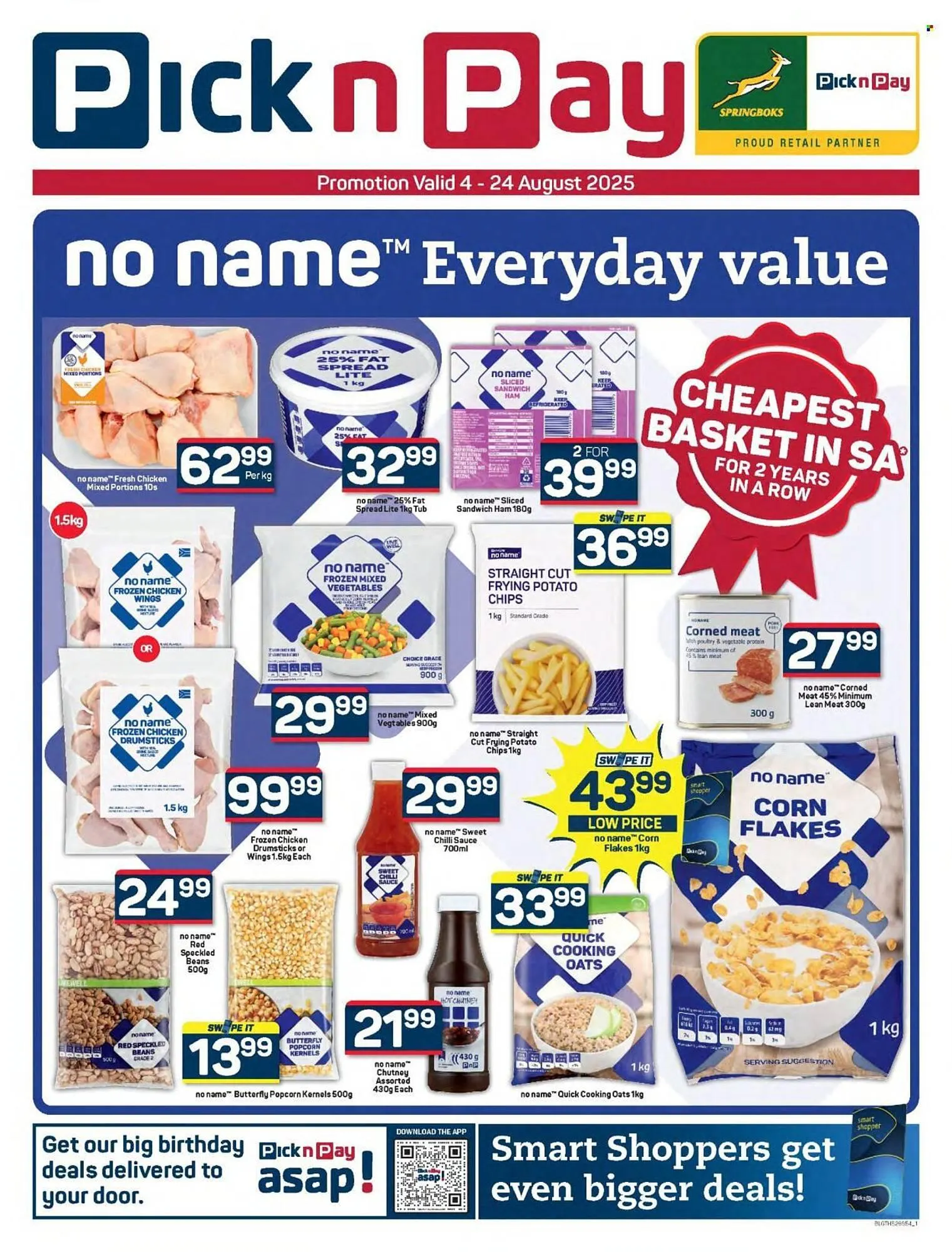 Pick n Pay catalogue from 4 August to 24 August 2025 - Catalogue Page 1