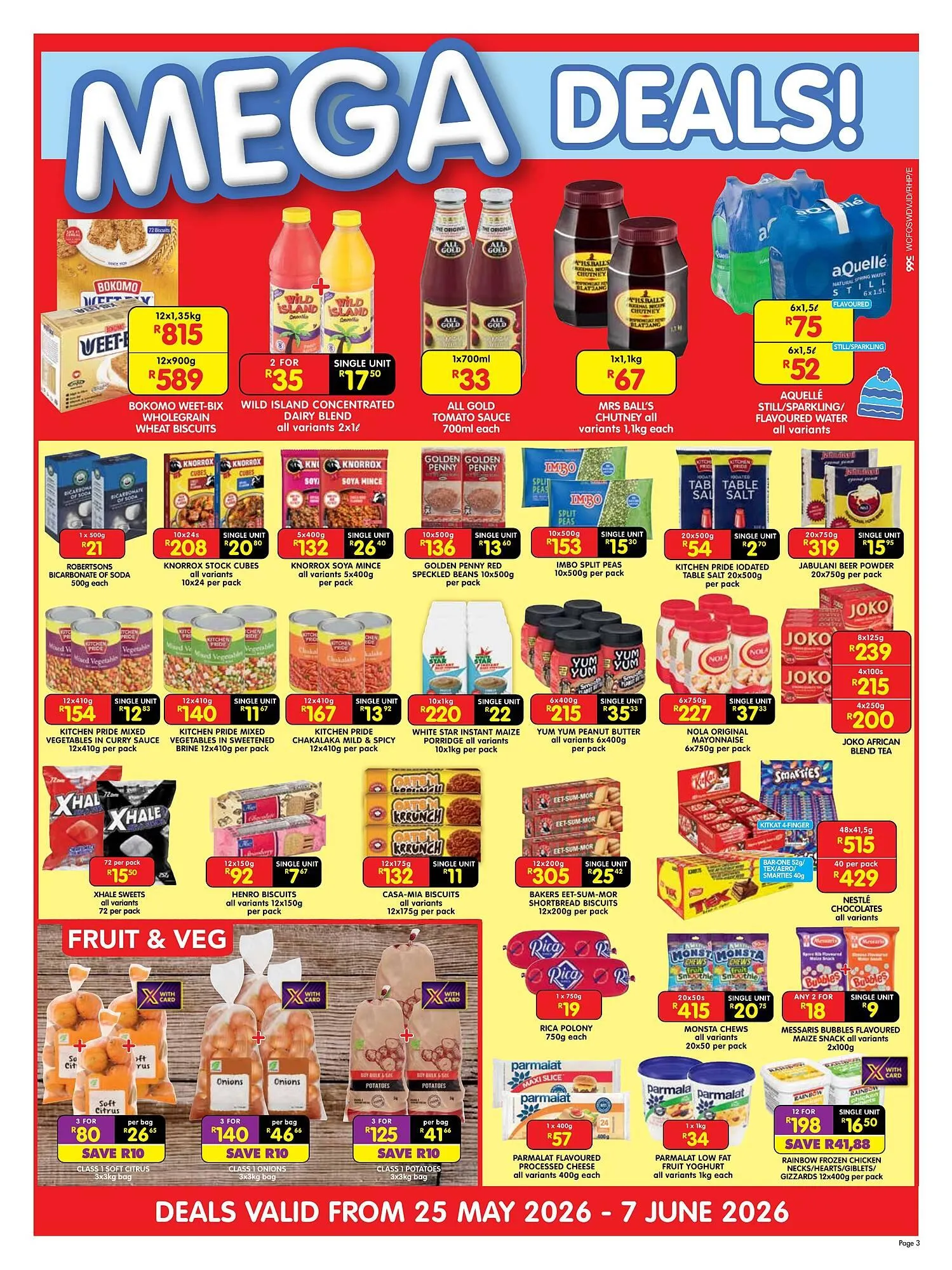 Shoprite catalogue from 25 May to 7 June 2026 - Catalogue Page 3