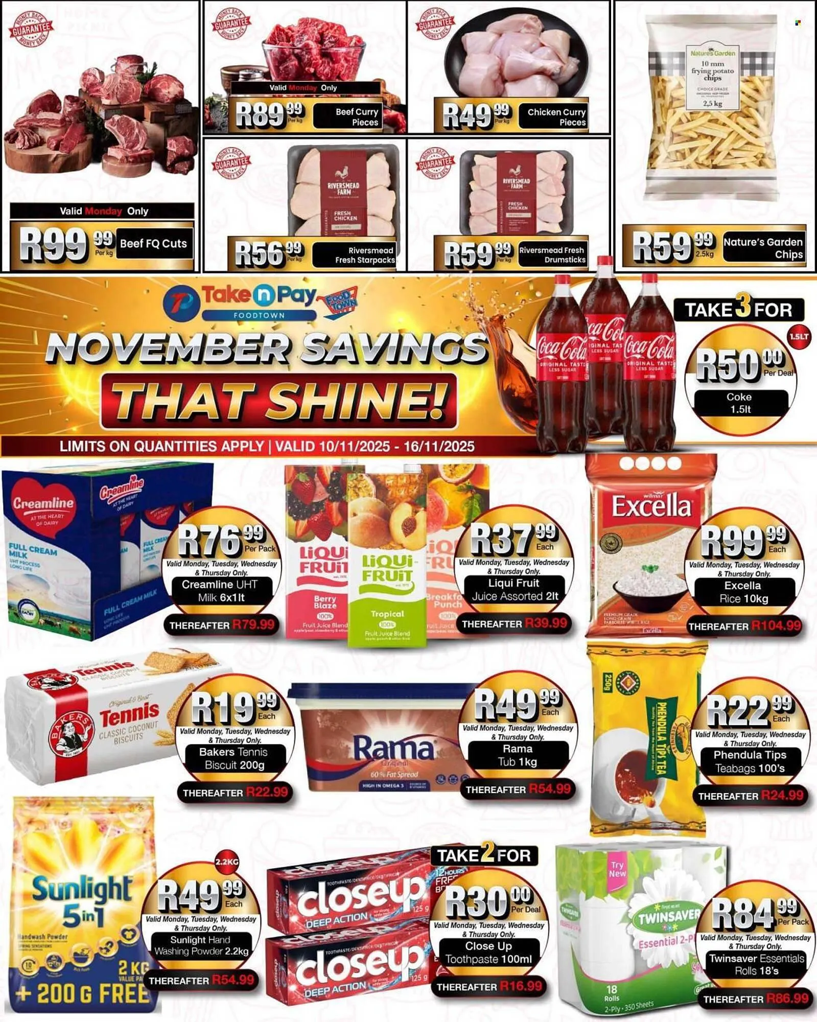 Take 'n Pay catalogue from 10 November to 16 November 2025 - Catalogue Page 1