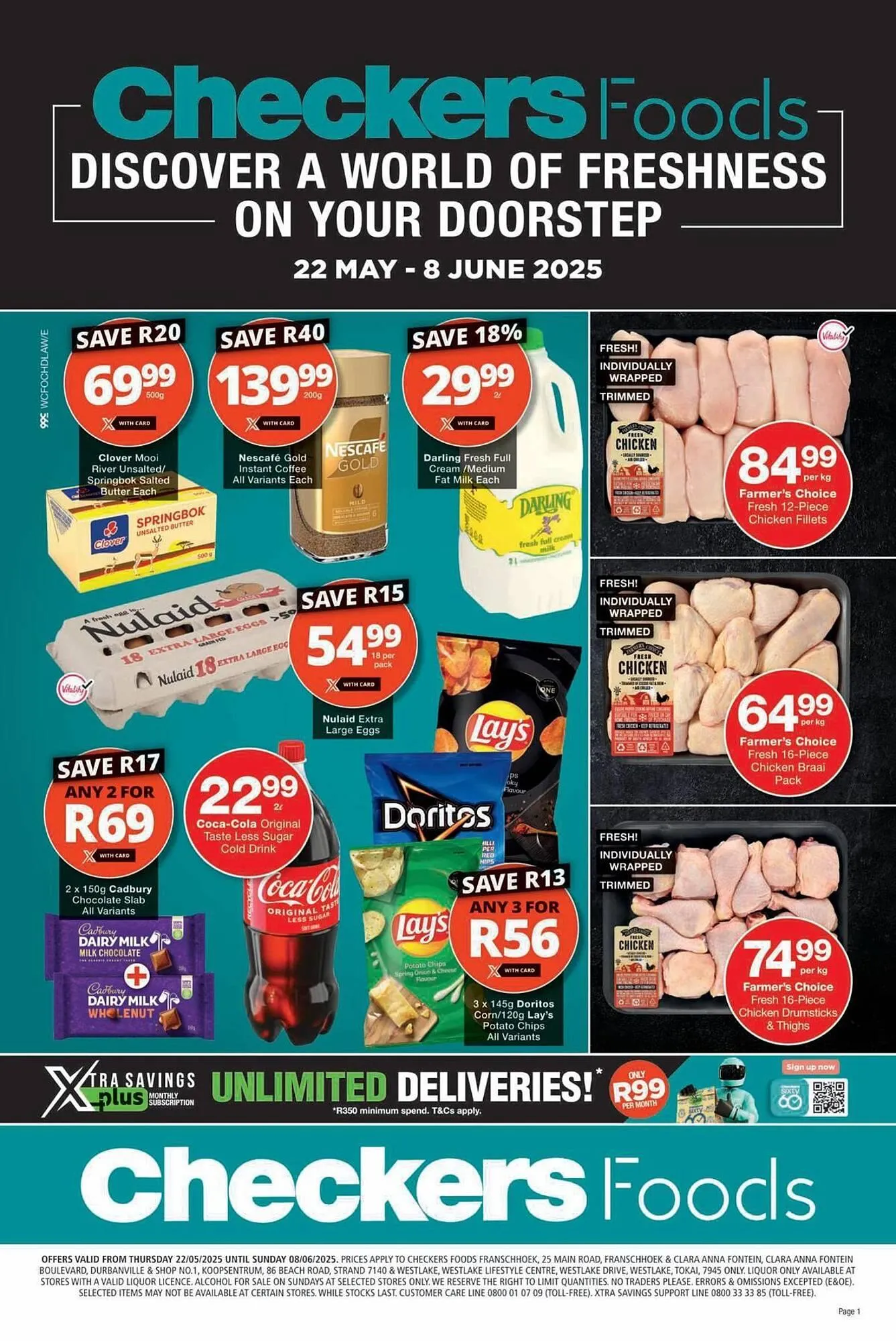 Checkers catalogue from 30 May to 8 June 2025 - Catalogue Page 1