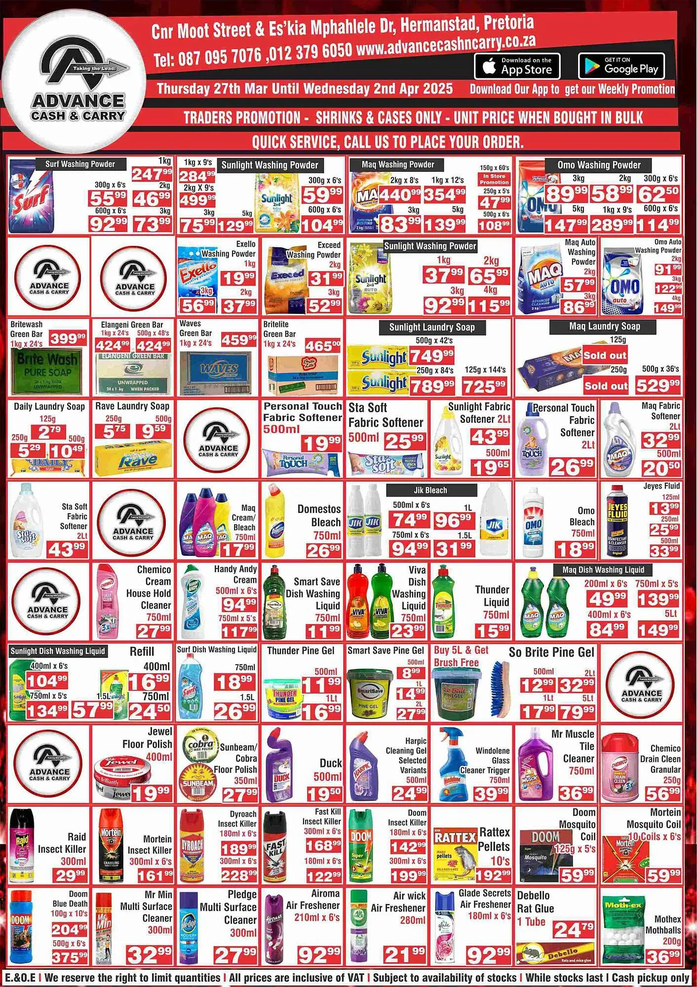 Advance Cash n Carry catalogue from 27 March to 2 April 2025 - Catalogue Page 8