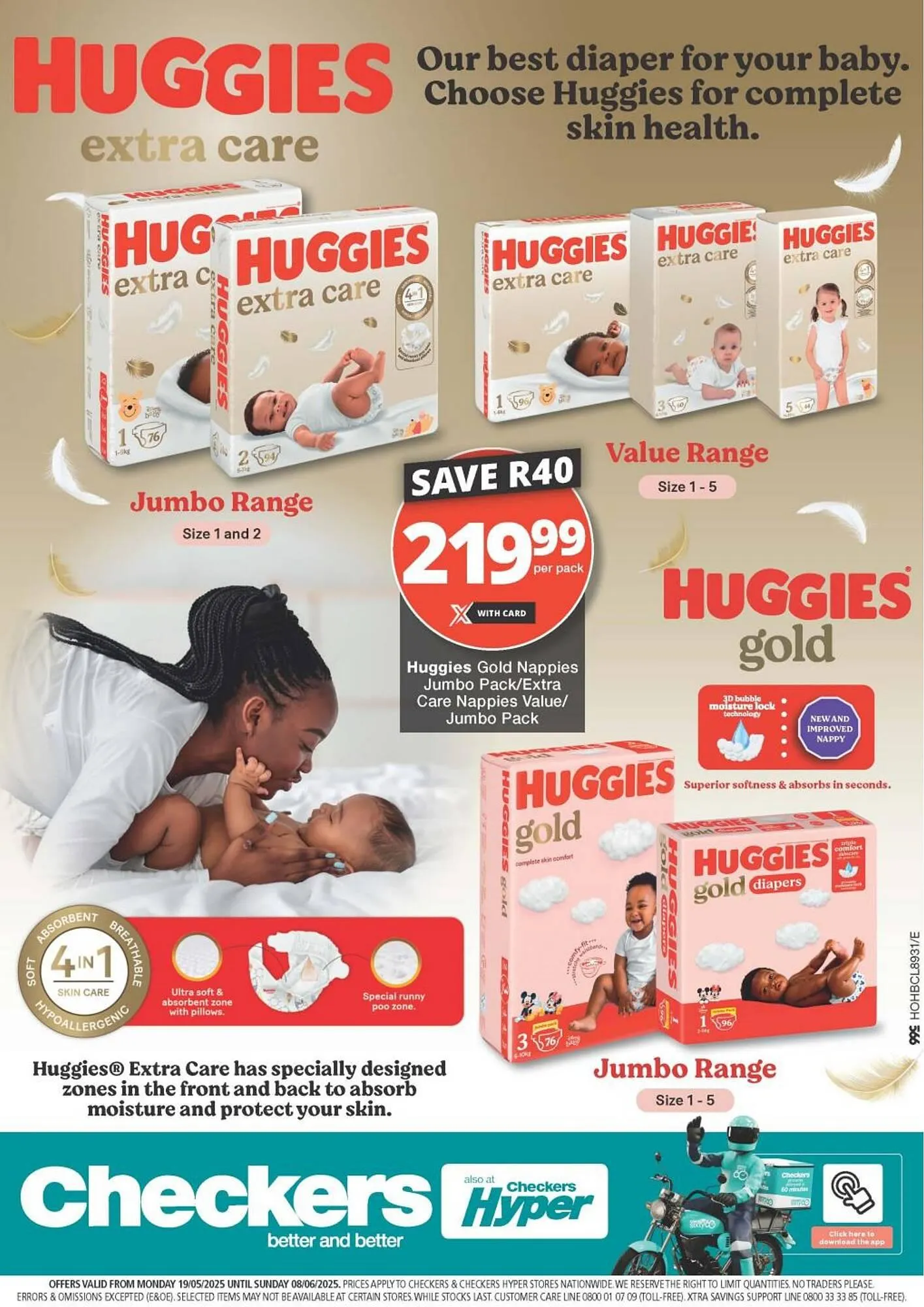 Checkers catalogue from 19 May to 16 June 2025 - Catalogue Page 1