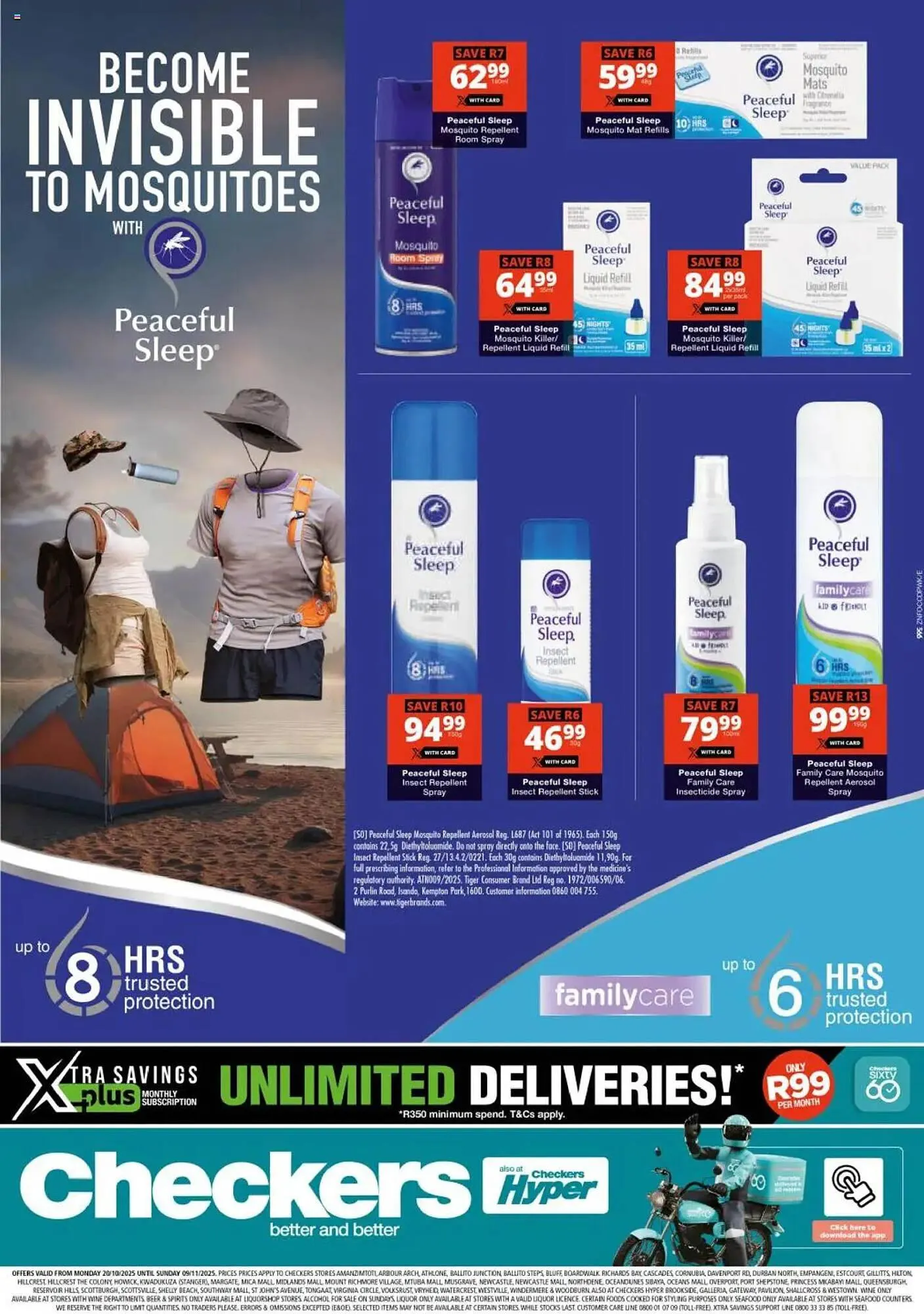 Checkers catalogue from 20 October to 9 November 2025 - Catalogue Page 1