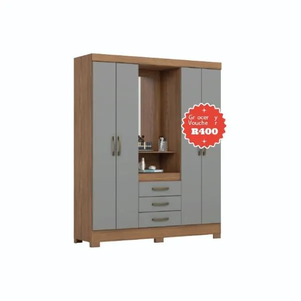 Denise 4 Door Robe Gre