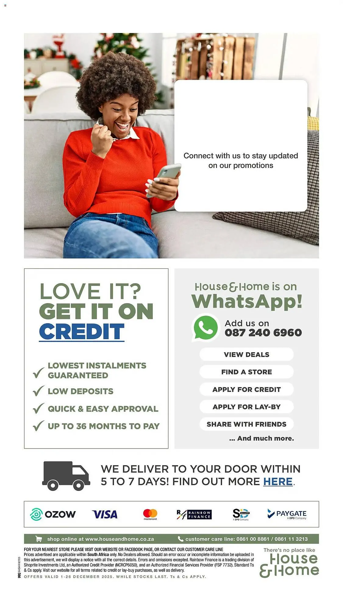 House & Home catalogue from 30 November to 26 December 2025 - Catalogue Page 43