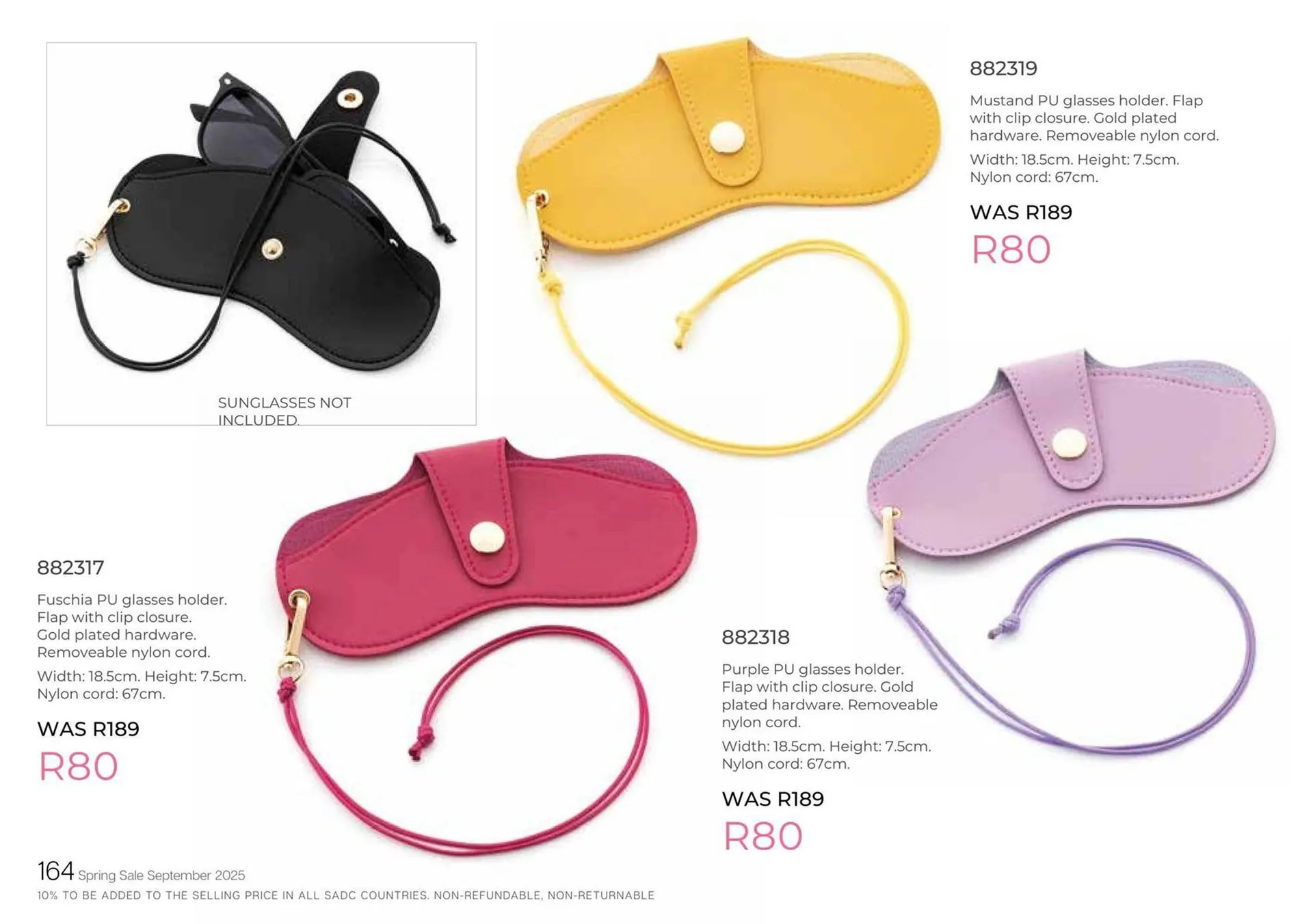 Honey Fashion Accessories catalogue from 3 September to 30 September 2025 - Catalogue Page 166