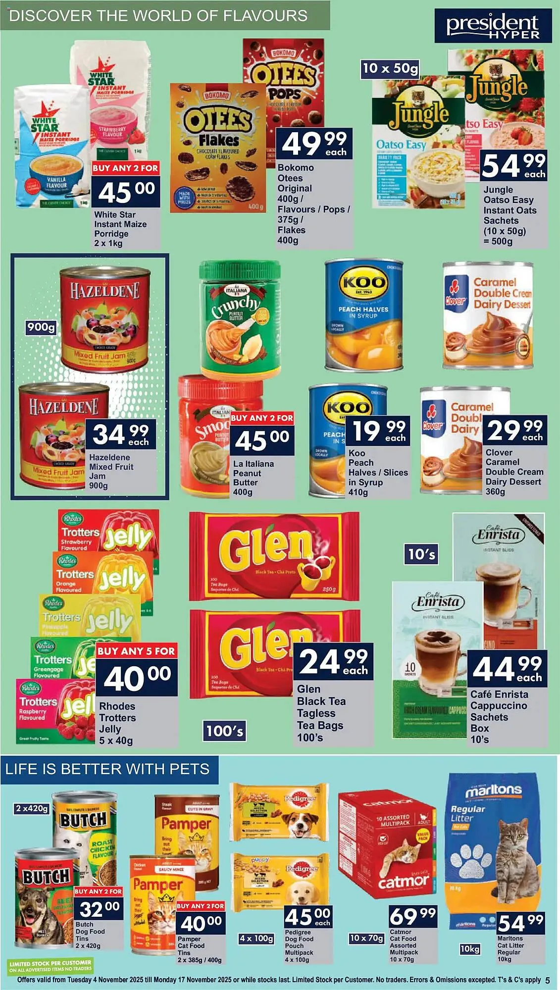 President Hyper catalogue from 4 November to 17 November 2025 - Catalogue Page 5