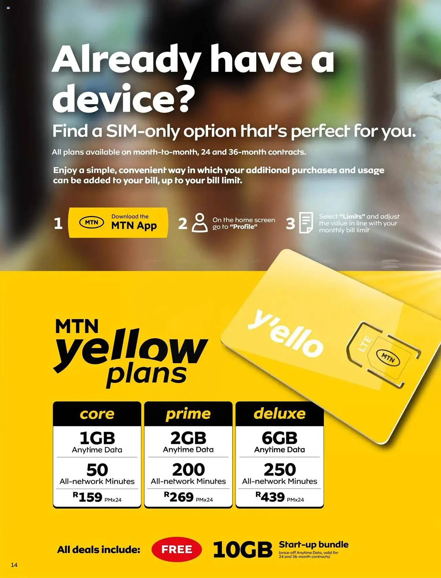 MTN catalogue from 7 April to 6 May 2025 - Catalogue Page 14