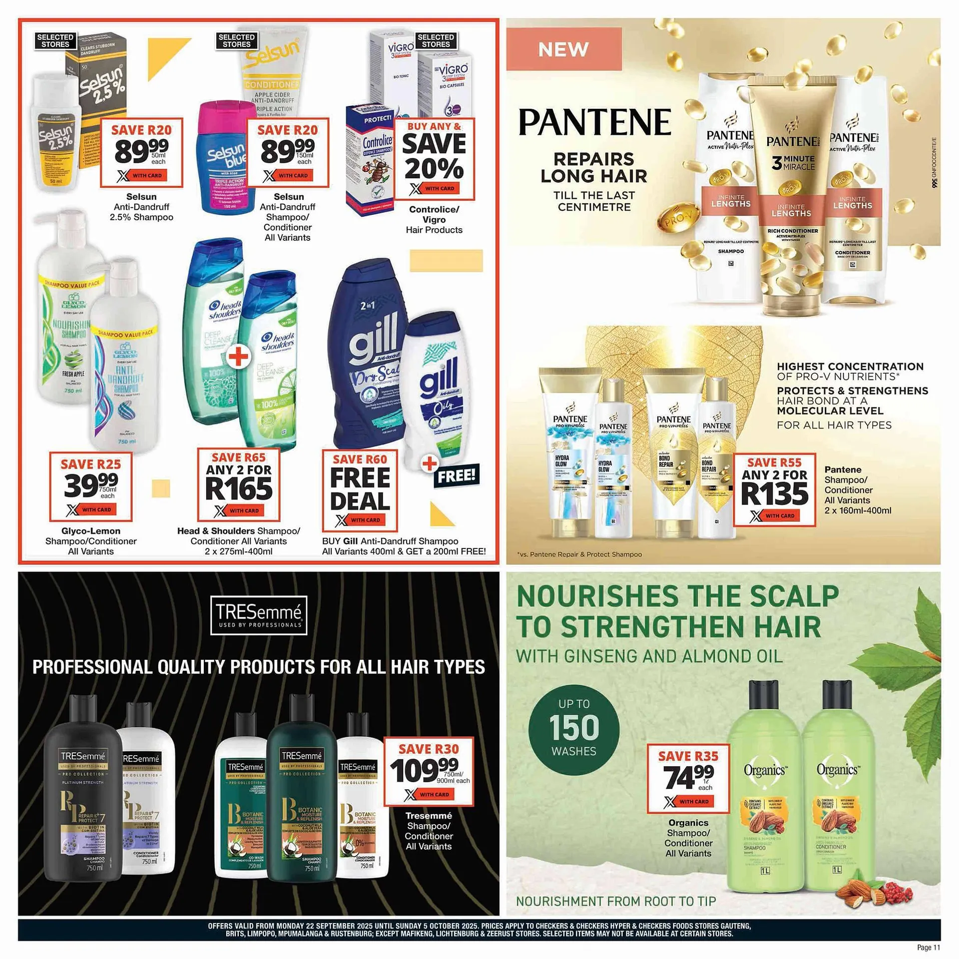 Checkers catalogue from 22 September to 5 October 2025 - Catalogue Page 11