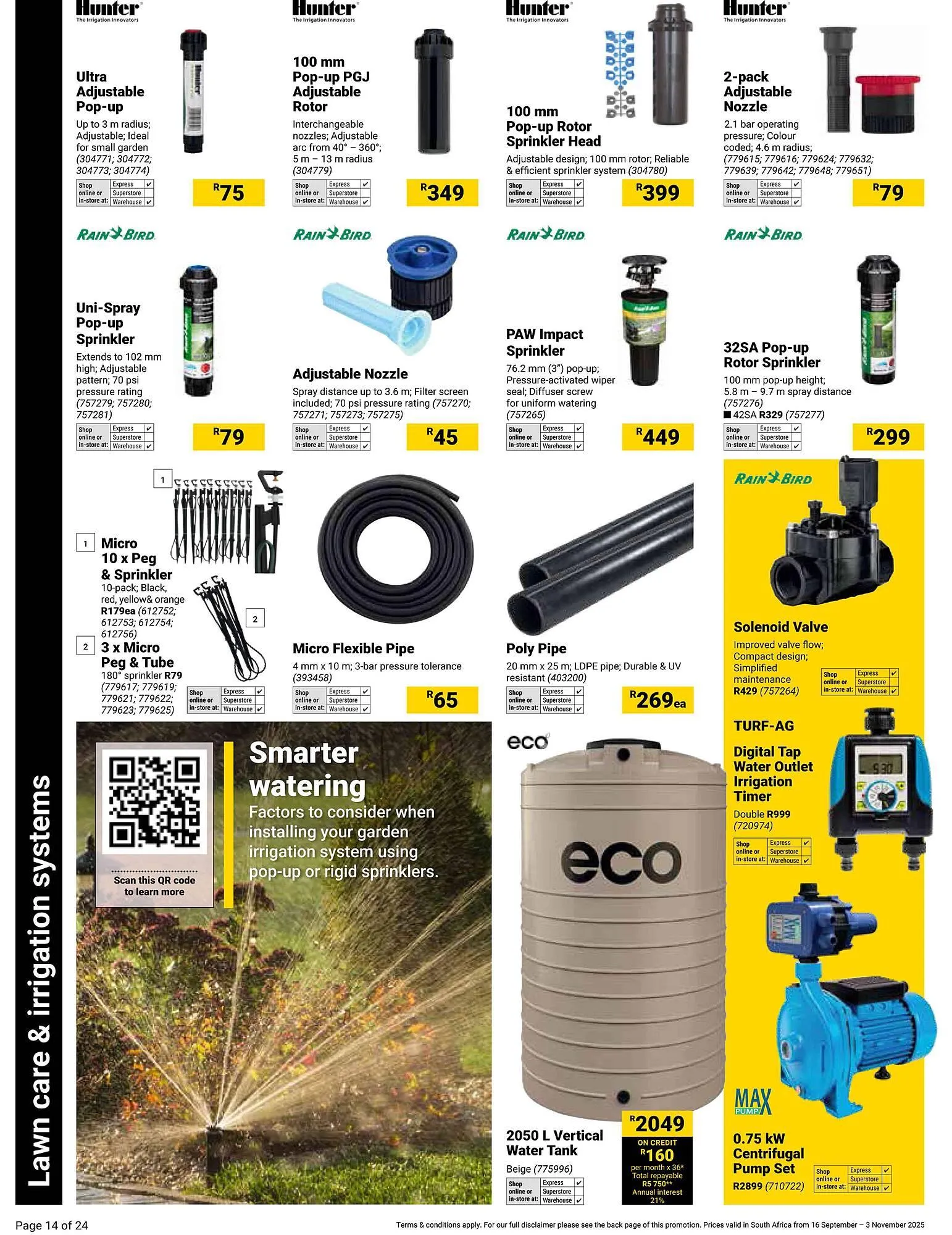 Builders Warehouse catalogue from 16 September to 3 November 2025 - Catalogue Page 14