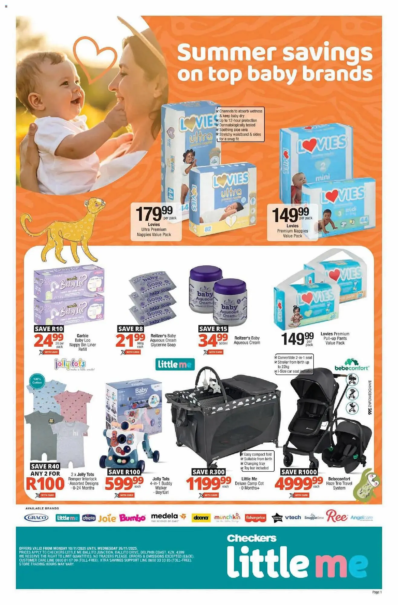 Checkers catalogue from 10 November to 26 November 2025 - Catalogue Page 1