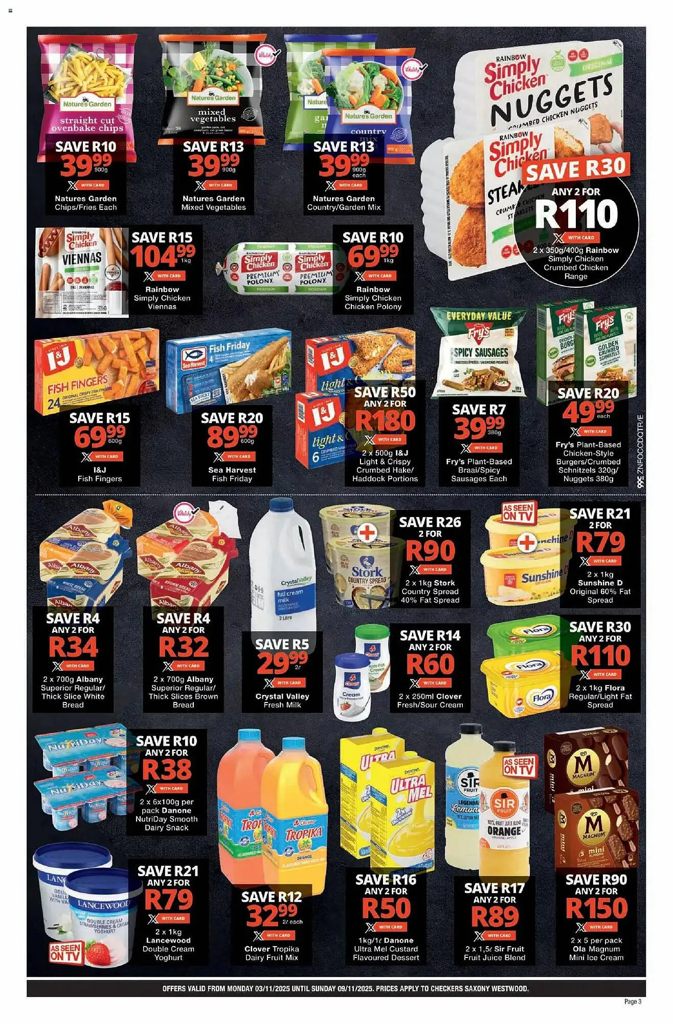 Checkers catalogue from 2 November to 9 November 2025 - Catalogue Page 3
