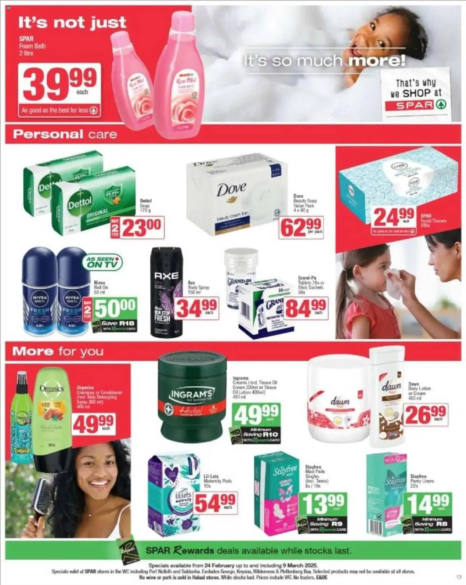 Spar catalogue from 24 February to 9 March 2025 - Catalogue Page 13
