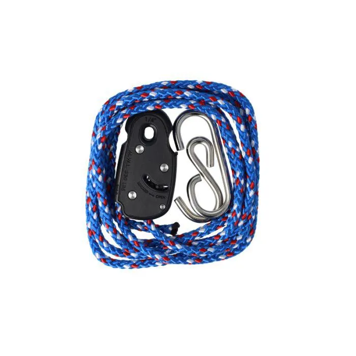 ROPE CAM CLEAT TIE-DOWN & HOIST