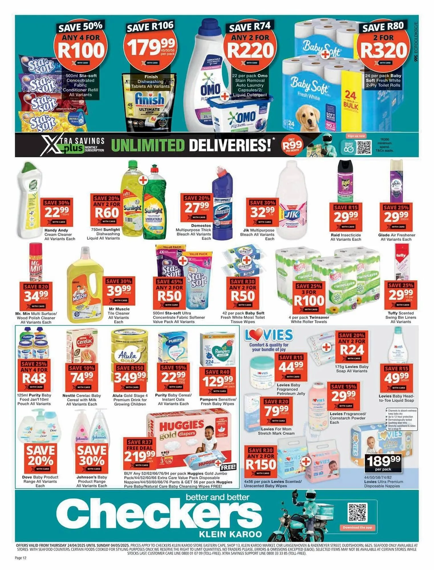 Checkers catalogue from 24 April to 4 May 2025 - Catalogue Page 12