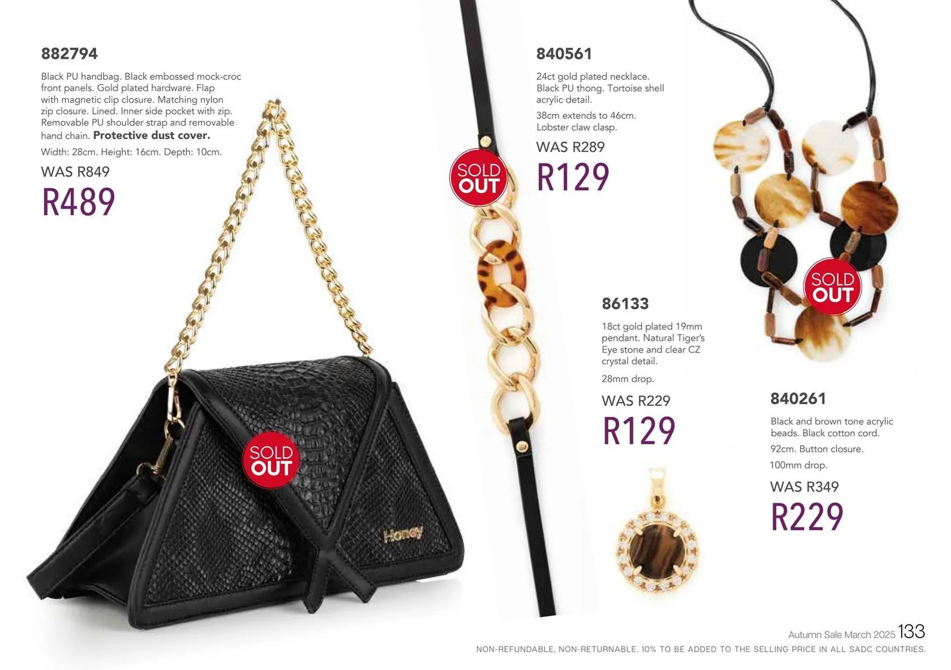 Honey Fashion Accessories catalogue from 2 July to 8 July 2025 - Catalogue Page 135