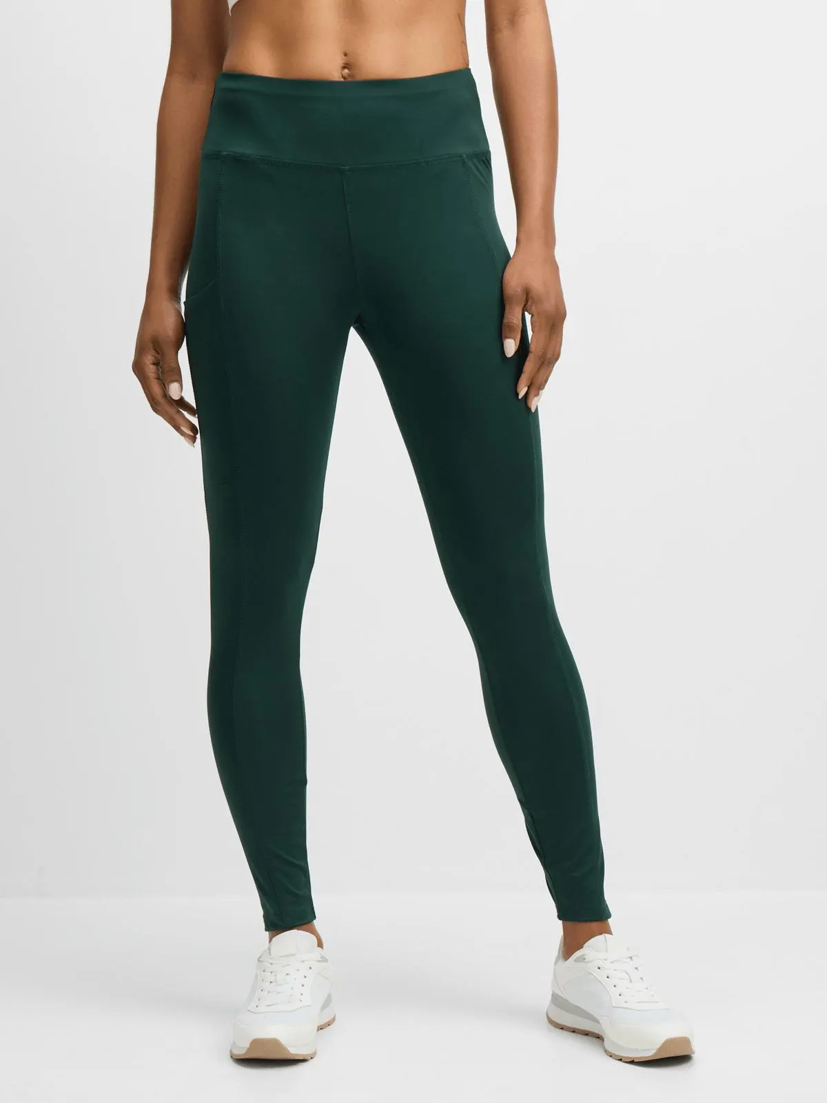 Jet Women's Active Green Tights